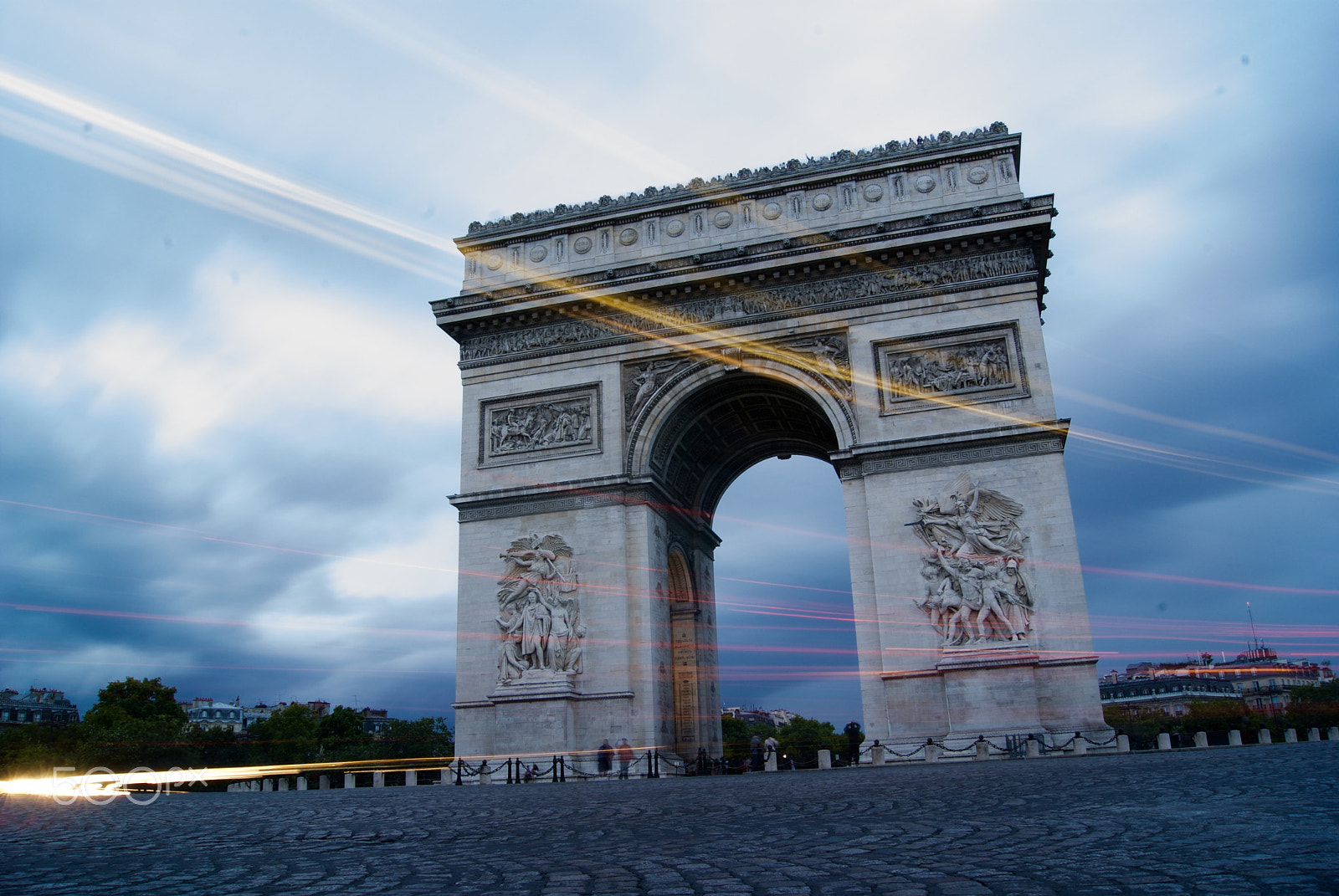 Sony DT 18-55mm F3.5-5.6 SAM II sample photo. Arc de triomphe photography