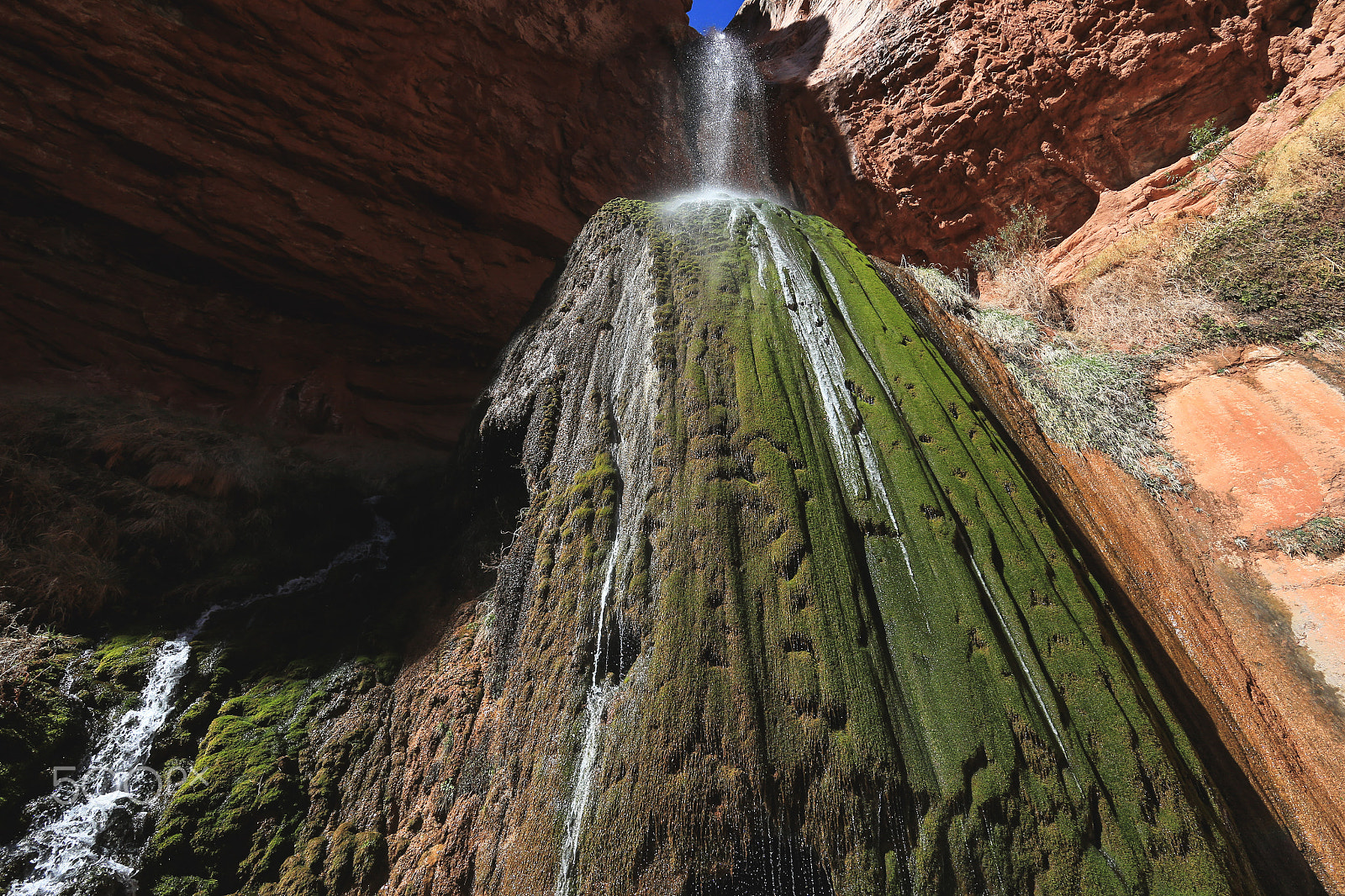 Canon EF 14mm F2.8L II USM sample photo. Ribbon falls - north kaibab trail - grand canyon photography