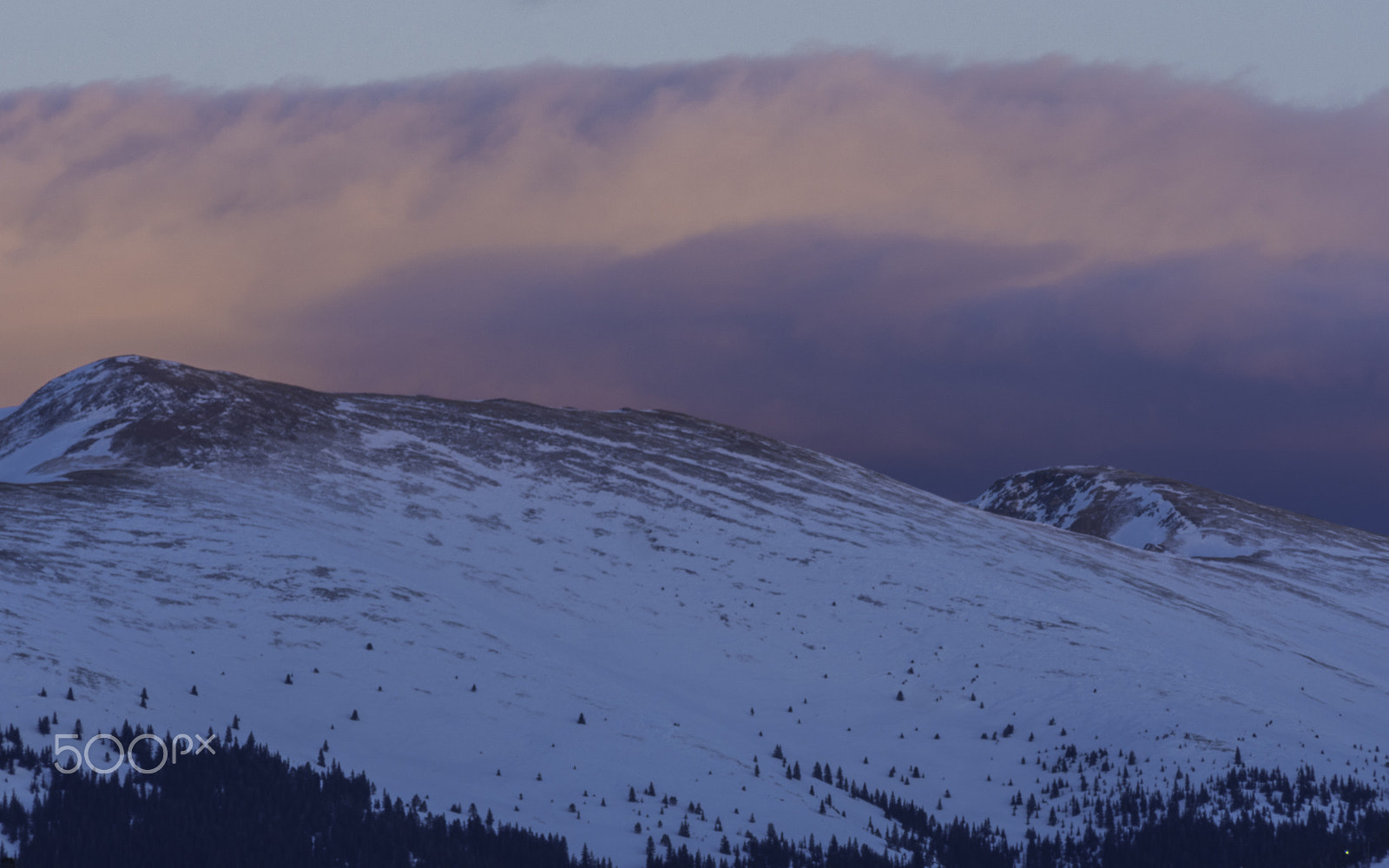 Panasonic Lumix DMC-GH4 sample photo. Purple rolling clouds photography