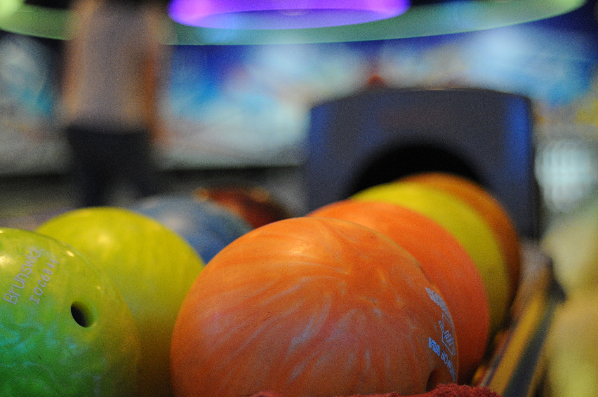Nikon D300 + AF Nikkor 50mm f/1.8 sample photo. Bowling with f photography