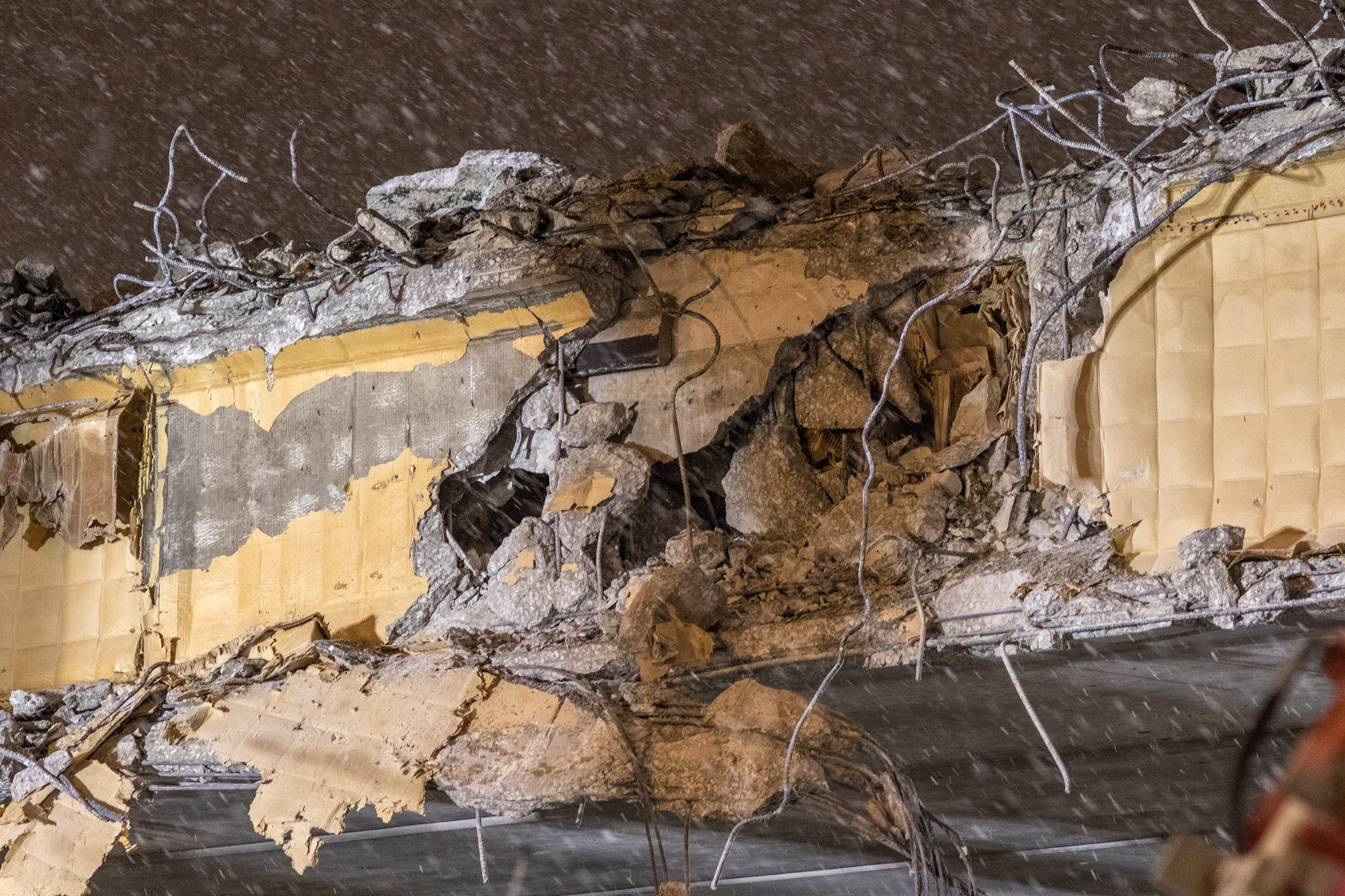 Sigma 105mm F2.8 EX DG Macro sample photo. Belmont flyover destroyed photography