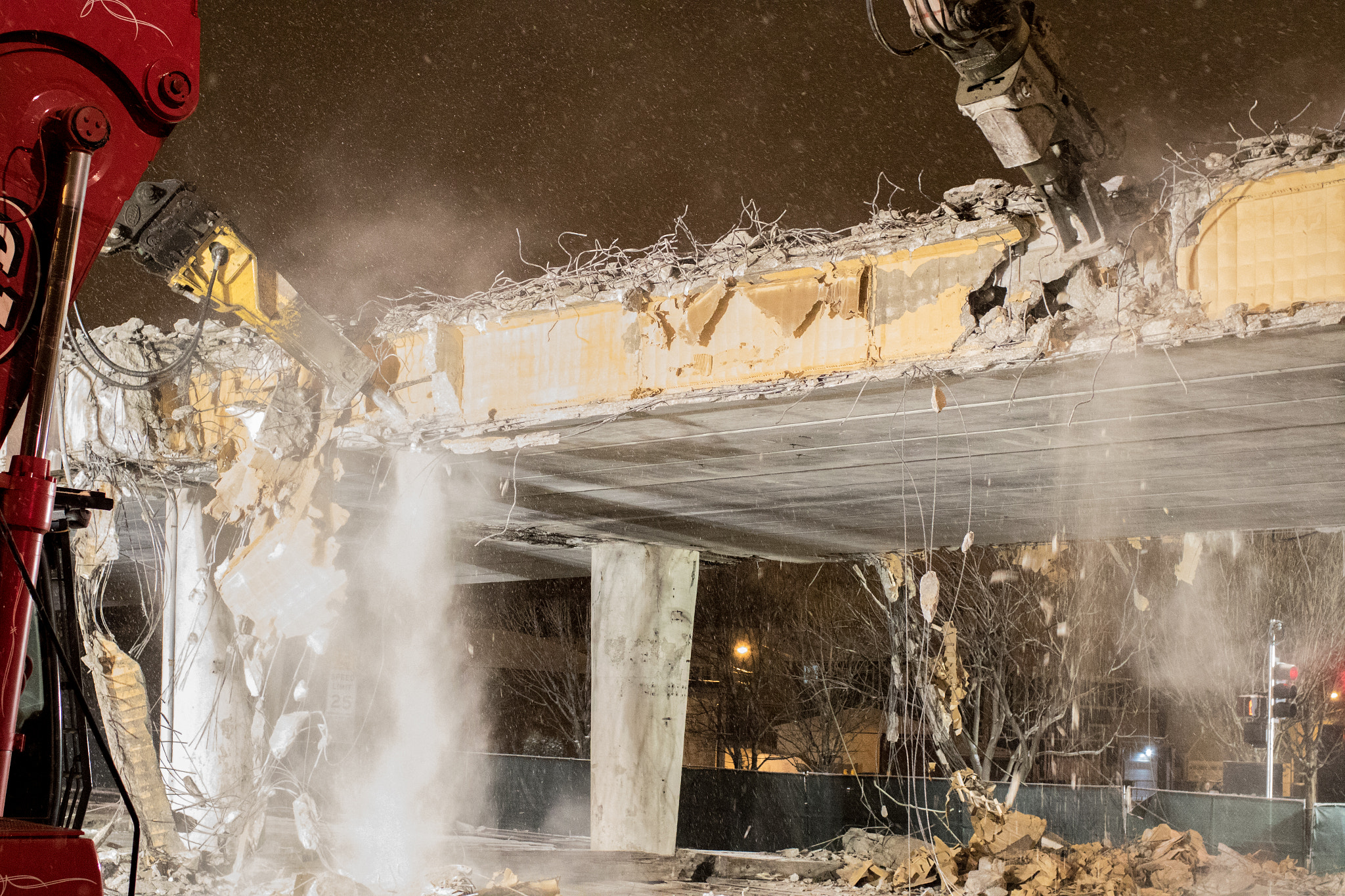 Canon EF 35mm F1.4L USM sample photo. Belmont flyover destroyed photography