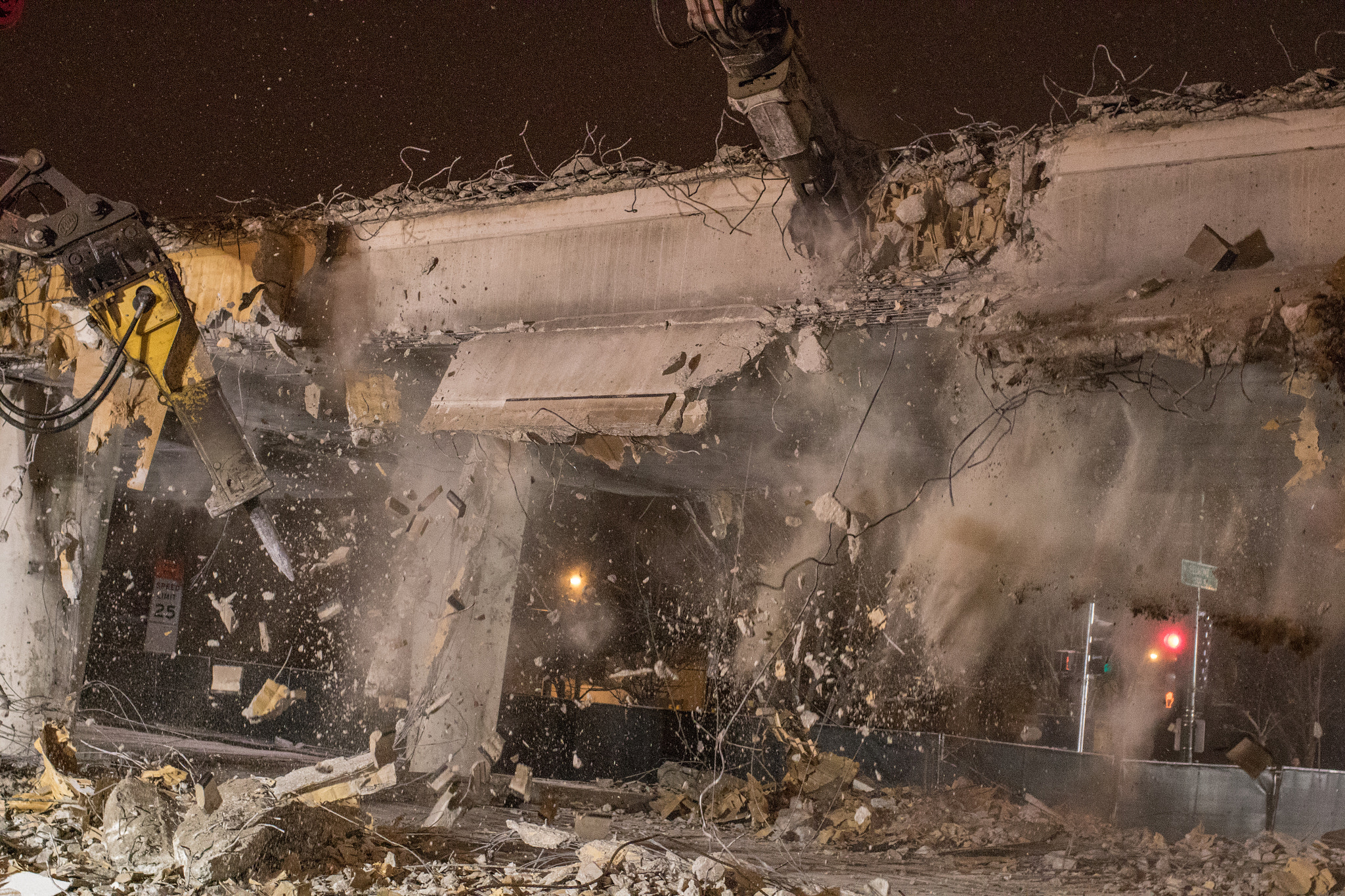 Canon EF 35mm F1.4L USM sample photo. Belmont flyover destroyed photography