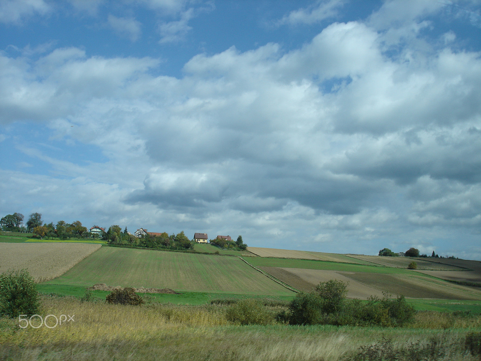 Sony DSC-W12 sample photo. Village landscape photography