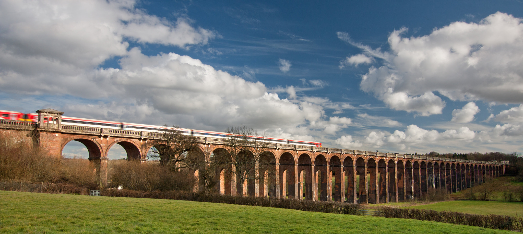 Canon EOS 40D + Sigma 10-20mm F3.5 EX DC HSM sample photo. Ouse valley viaduct photography