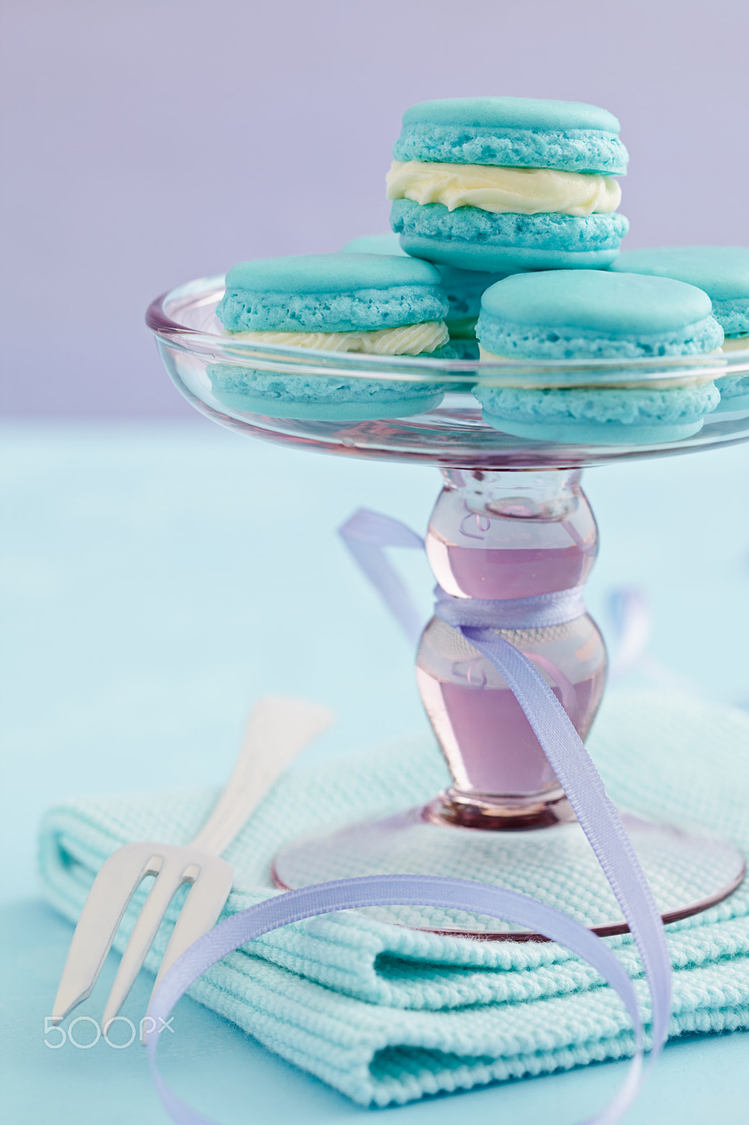 Canon TS-E 90mm F2.8 Tilt-Shift sample photo. Macarons on cake stand photography