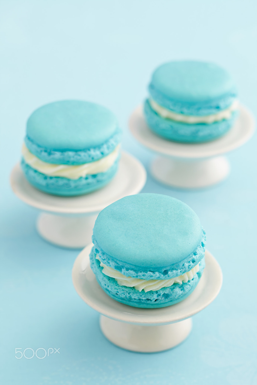 Canon TS-E 90mm F2.8 Tilt-Shift sample photo. Macarons on cake stand photography