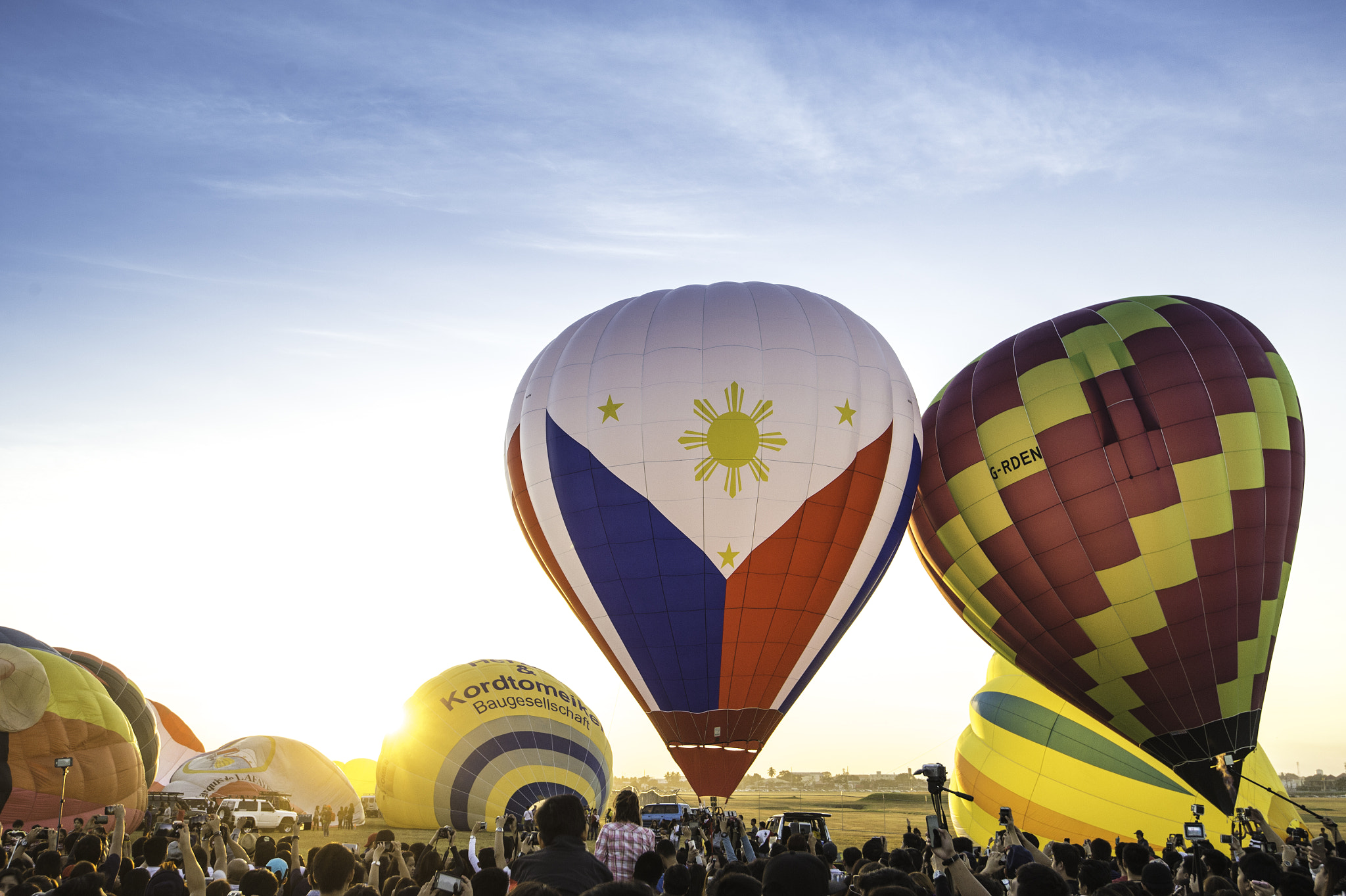 Nikon Df sample photo. Hot air balloon photography