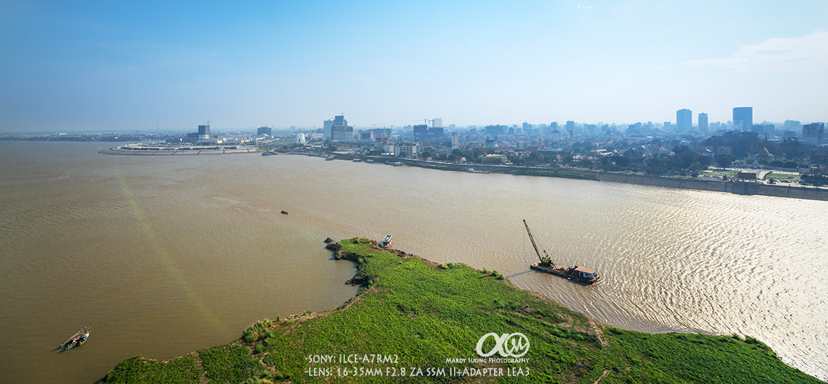 Sony Vario-Sonnar T* 16-35mm F2.8 ZA SSM II sample photo. Edge of phnom penh city ! (ក្រុងភ្នំពេញ) photography