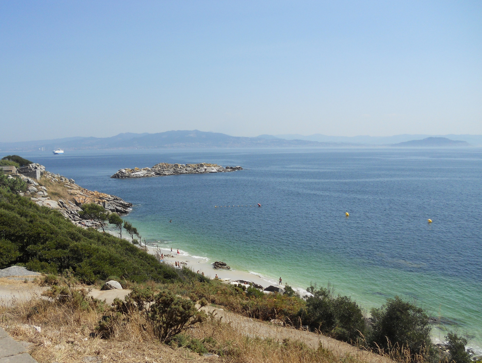 Nikon Coolpix S4000 sample photo. Heavenly beach at islas cíes photography