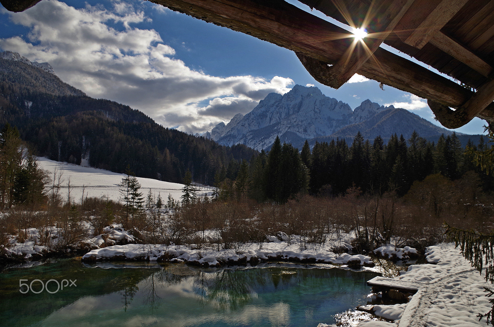 Pentax smc DA 18-55mm F3.5-5.6 AL sample photo. Zelenci with ponca photography