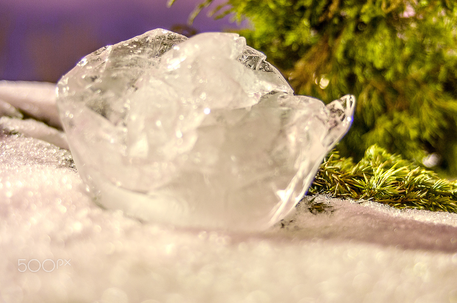 AF Zoom-Nikkor 35-70mm f/3.3-4.5 N sample photo. Ice photography