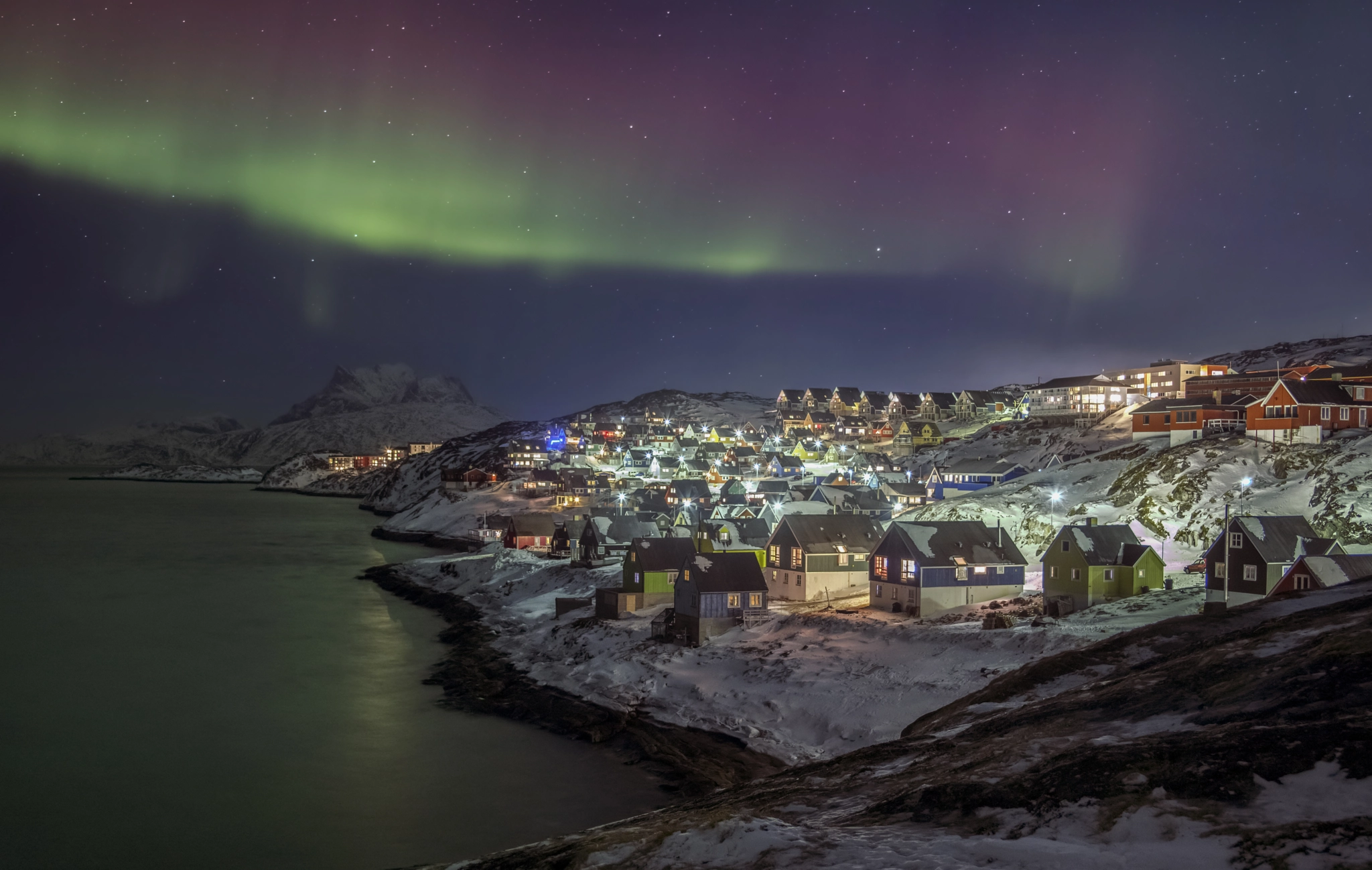 Pentax 645Z + smc PENTAX-FA 645 45-85mm F4.5 sample photo. The houses of inuit of greenland photography