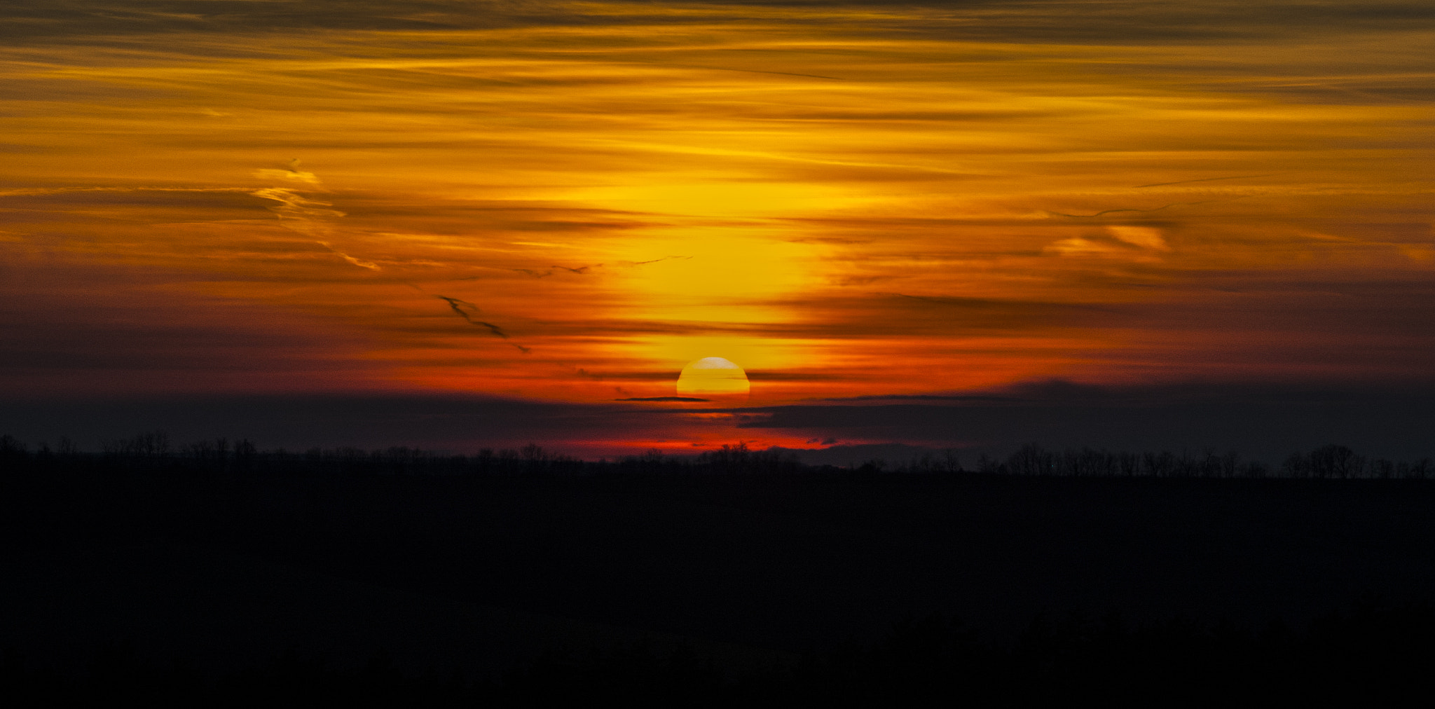 Nikon D70s sample photo. Sunset photography