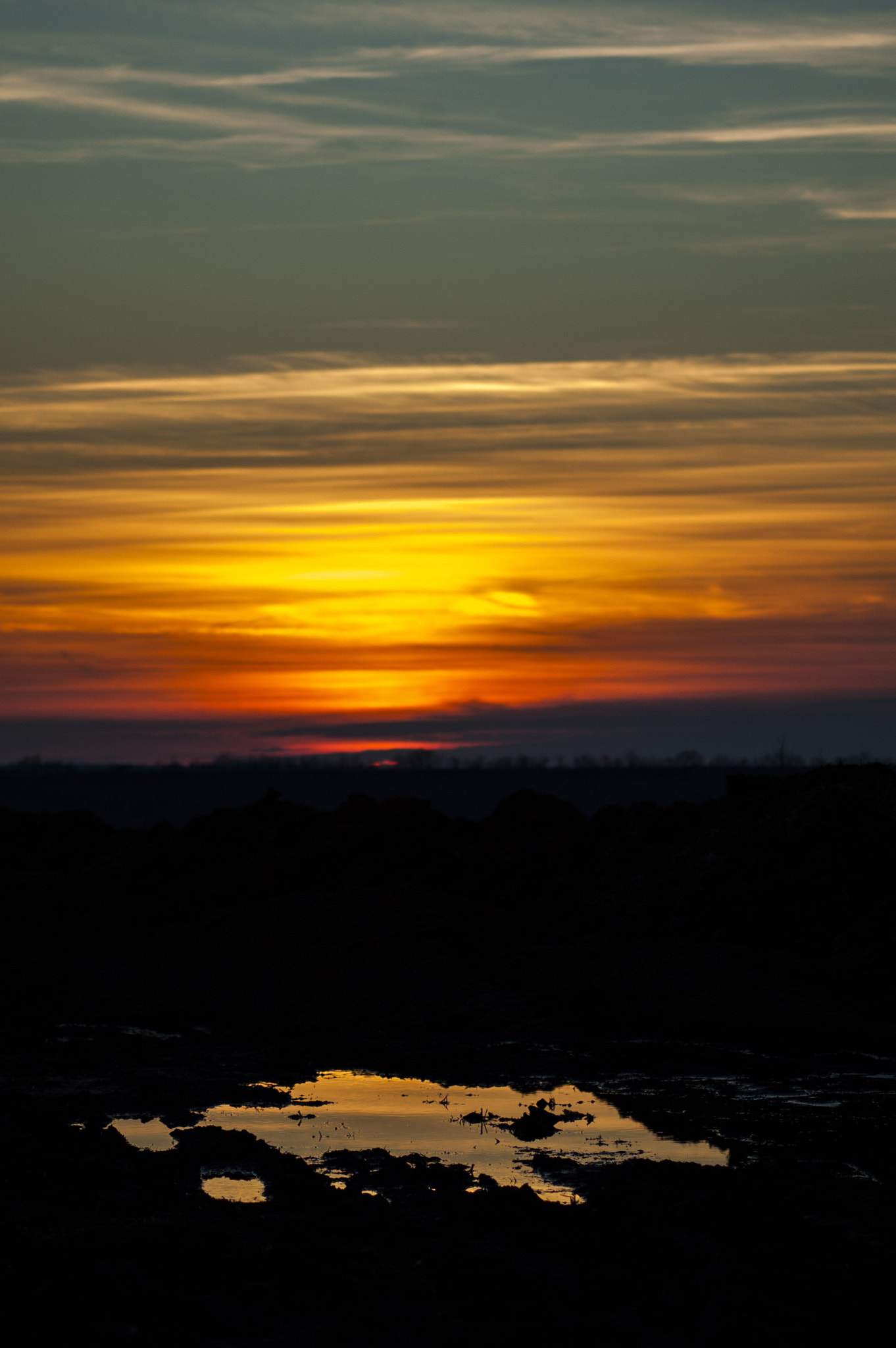 Nikon D70s sample photo. Sunset photography