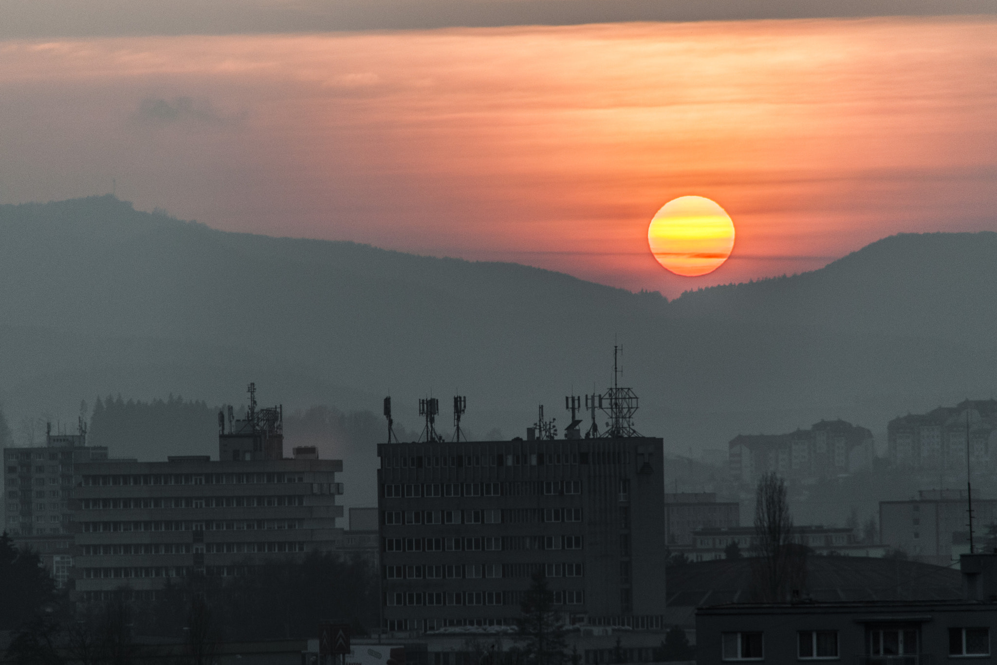 Sigma 18-200mm F3.5-6.3 DC OS HSM sample photo. Sunset photography