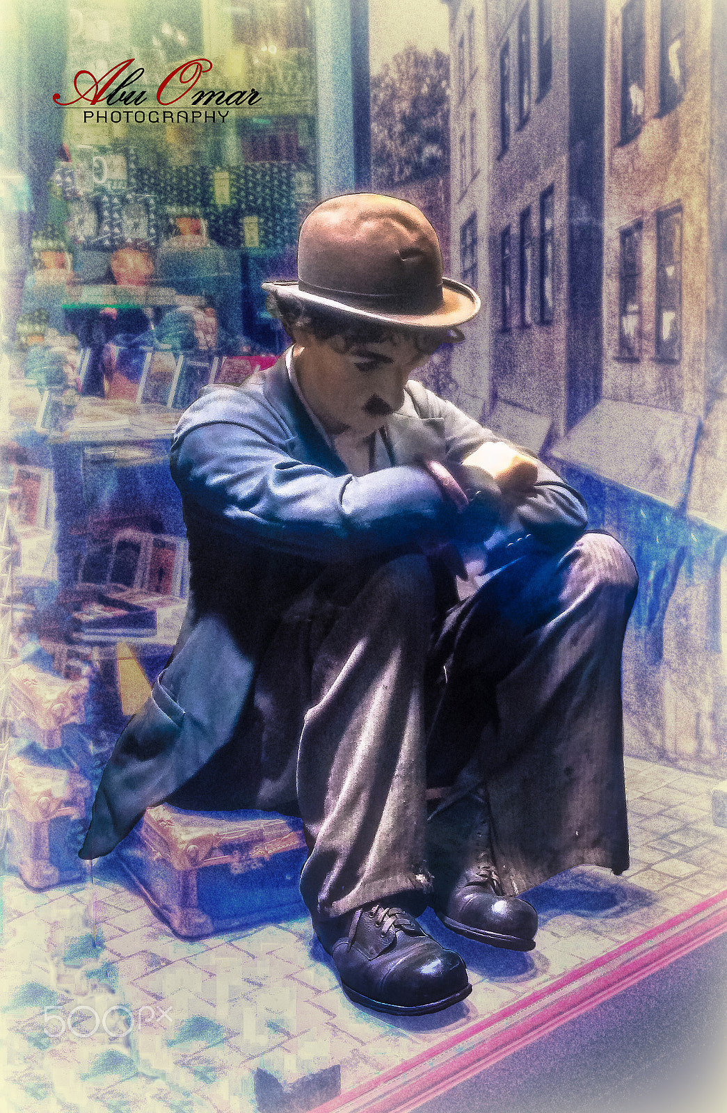 LG Optimus G sample photo. Charlie chaplin photography