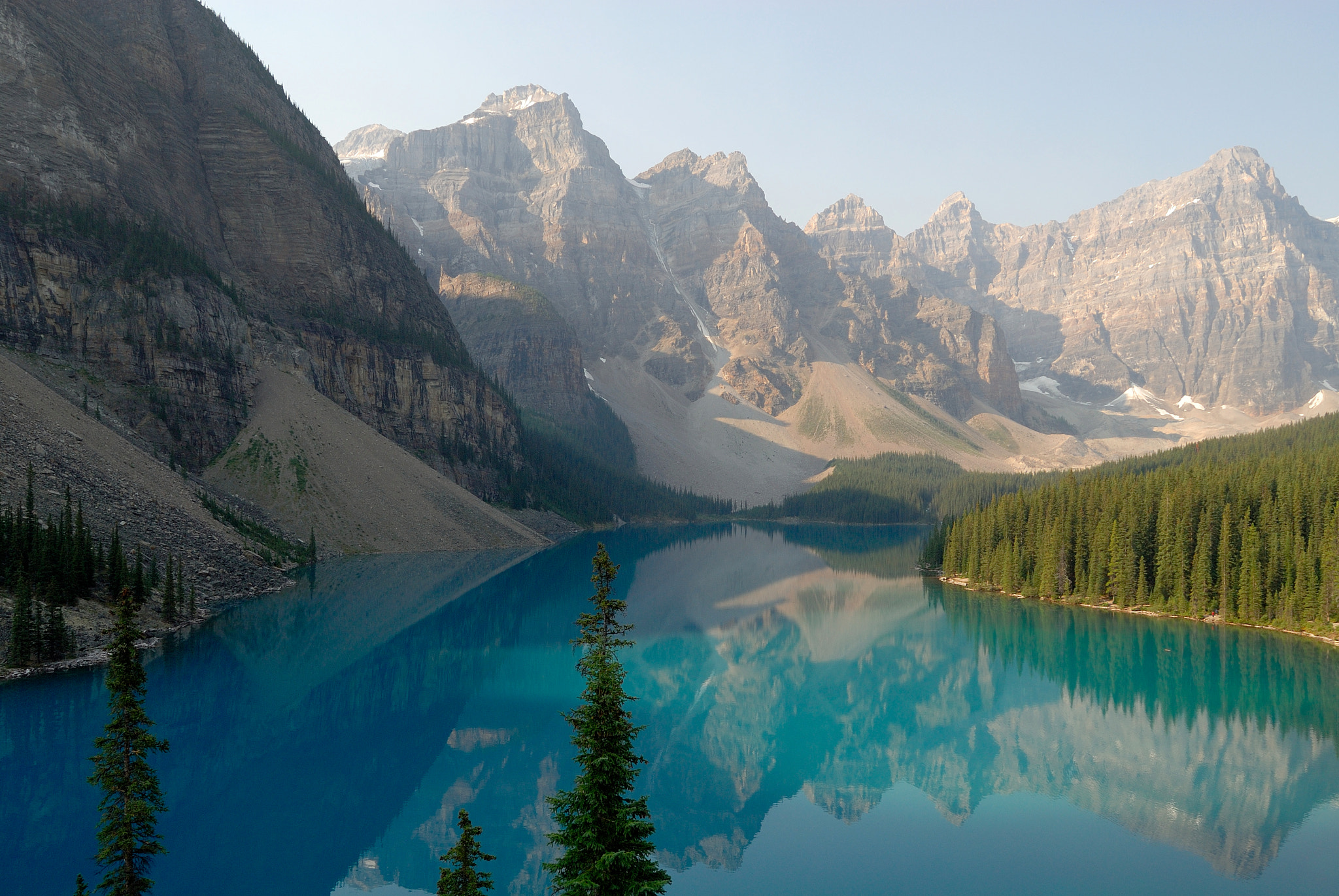 Nikon D200 sample photo. Lake moraine photography
