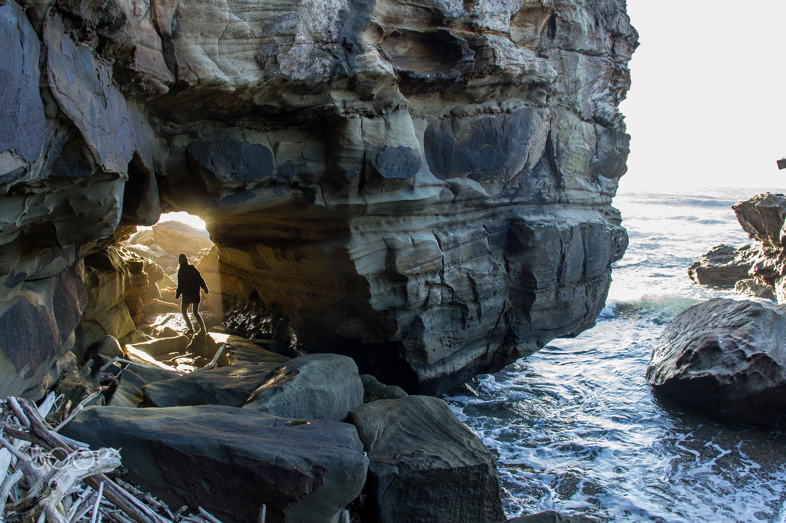 Canon EOS 7D + Canon EF 15mm F2.8 Fisheye sample photo. Shelly head beach - australia photography