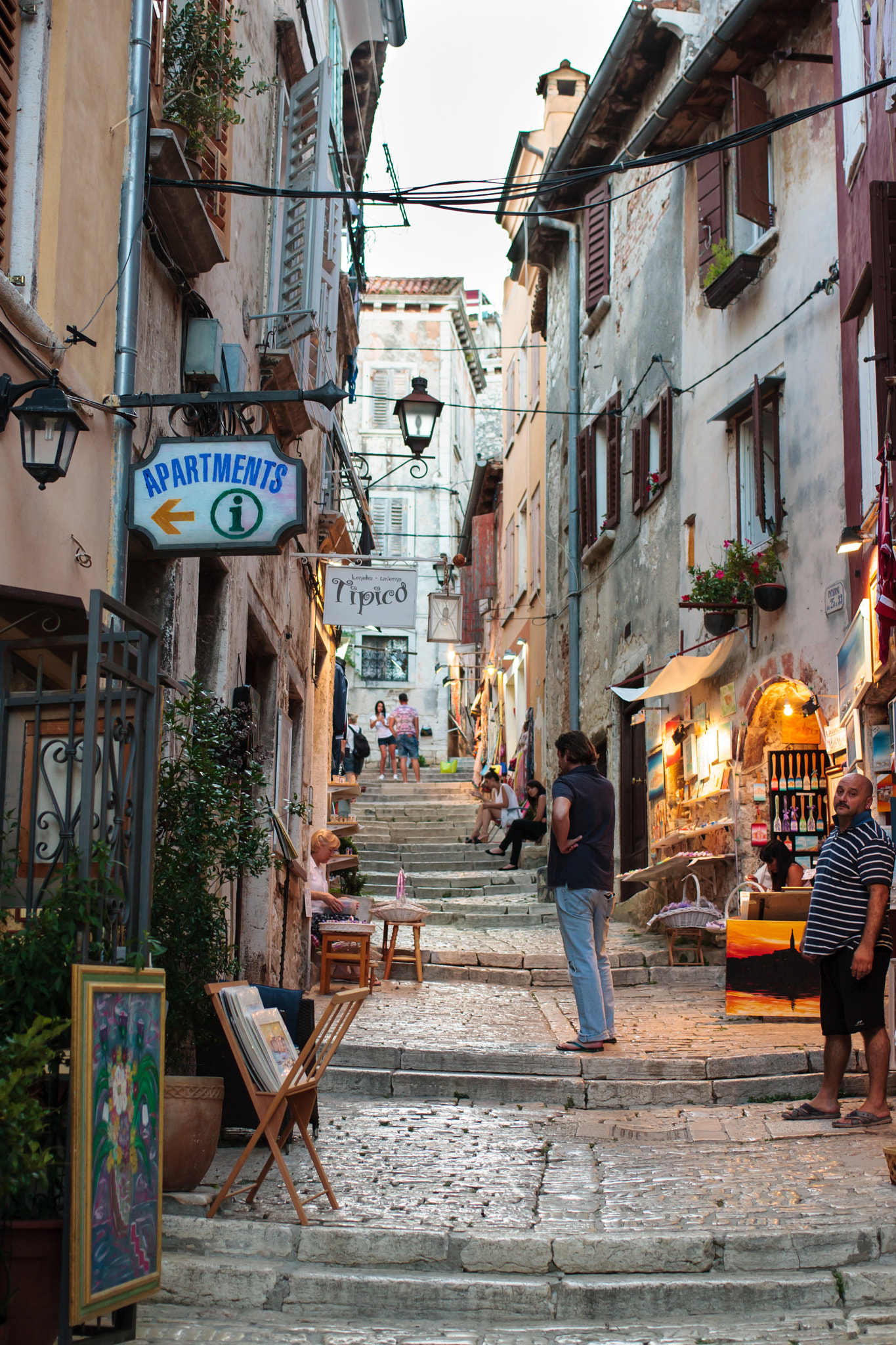Canon EOS 40D + Canon EF 40mm F2.8 STM sample photo. Oldtown rovinj photography
