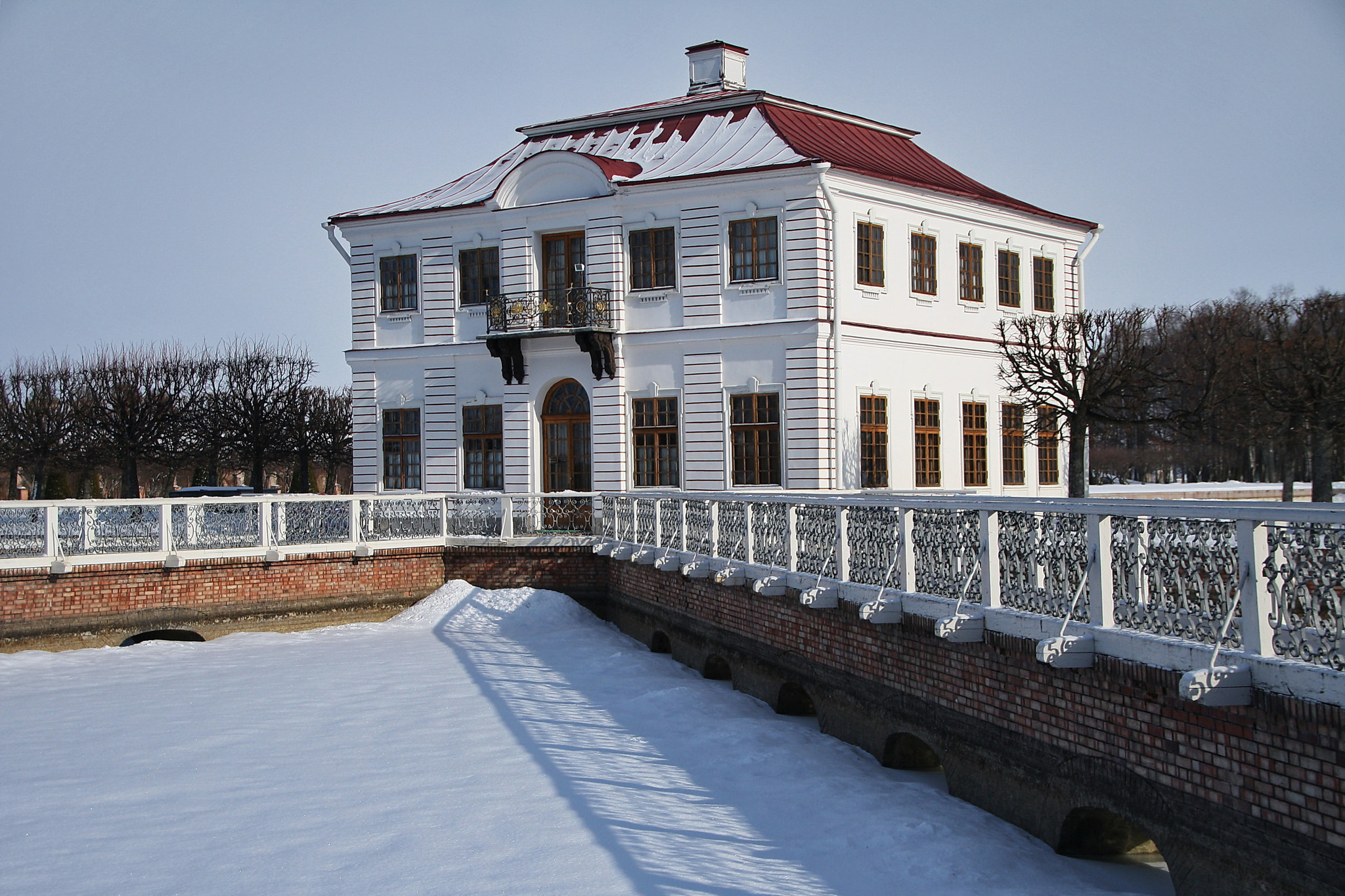 Sigma 18-125mm F3.8-5.6 DC OS HSM sample photo. Marly palace: winter variant photography