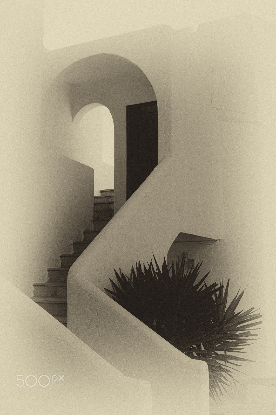 Nikon AF-S Nikkor 28-70mm F2.8 ED-IF sample photo. Greek architecture mykonos photography