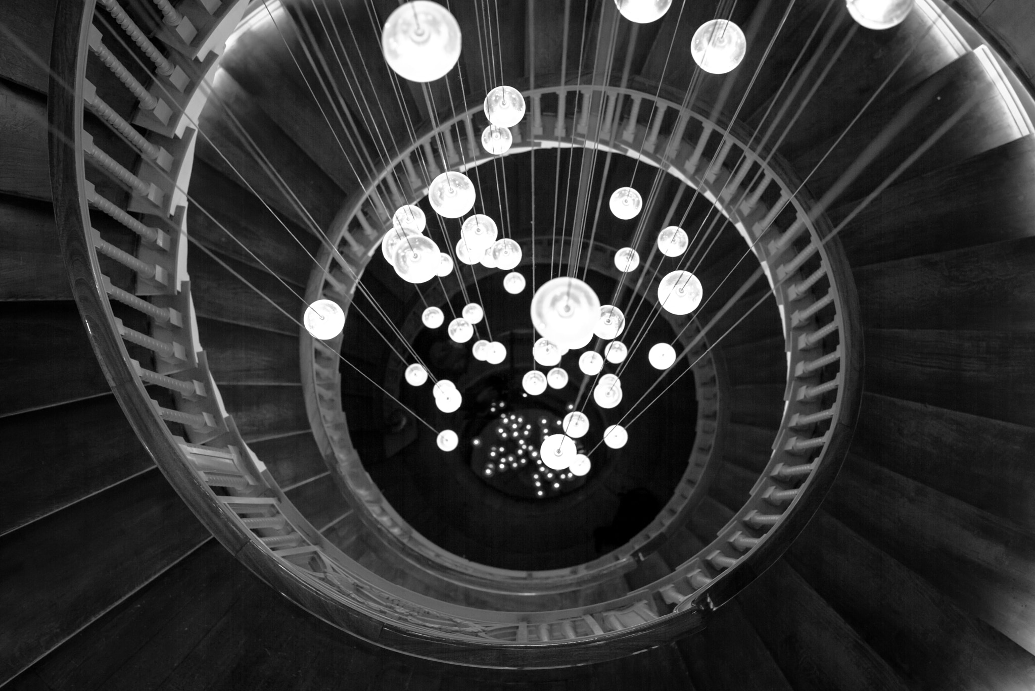 Summicron 1:2/50 Leitz sample photo. Endless staircase photography