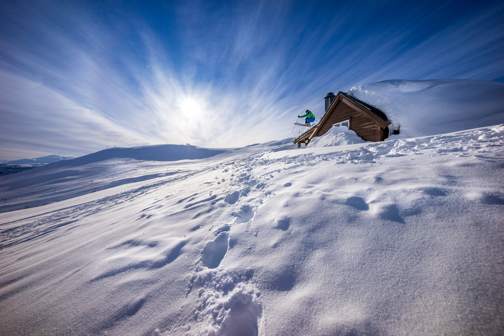 Sony a7 II + Sony E 10-18mm F4 OSS sample photo. Myrkdalen, norway, sky jumping photography