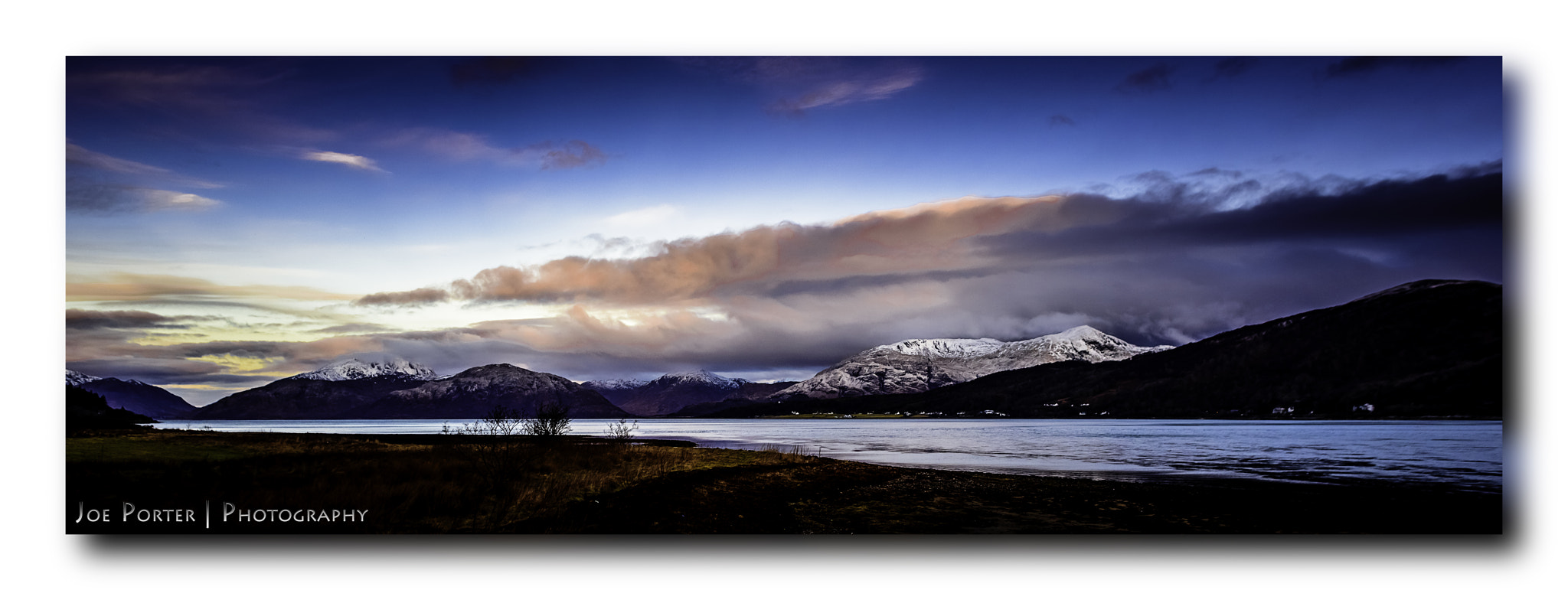 Nikon D810 + Sigma 24mm F1.8 EX DG Aspherical Macro sample photo. Loch linnhe sunset photography