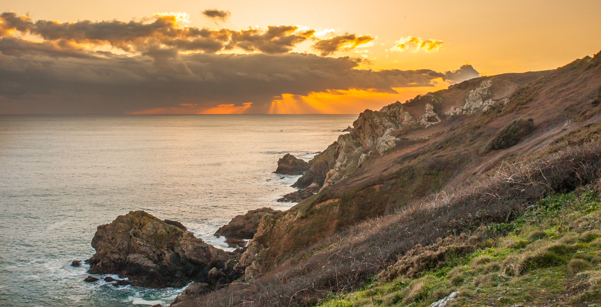 Canon EOS-1D Mark III sample photo. Sunset at le gouffre photography