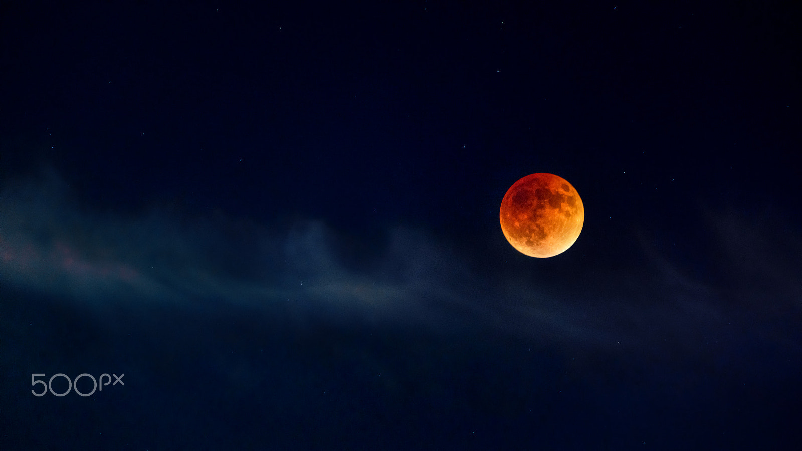 Canon EF 70-200mm F2.8L IS II USM sample photo. The nocturnal surfer: 2015 bloodmoon photography