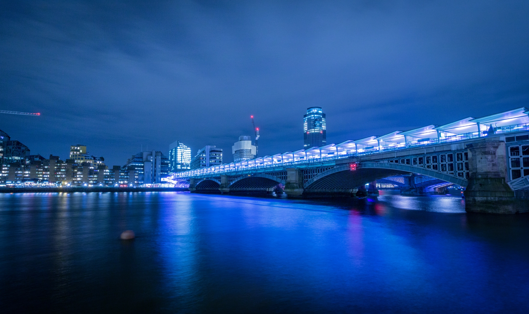 Canon EF-S 10-18mm F4.5–5.6 IS STM sample photo. Blackfriars railway bridge photography