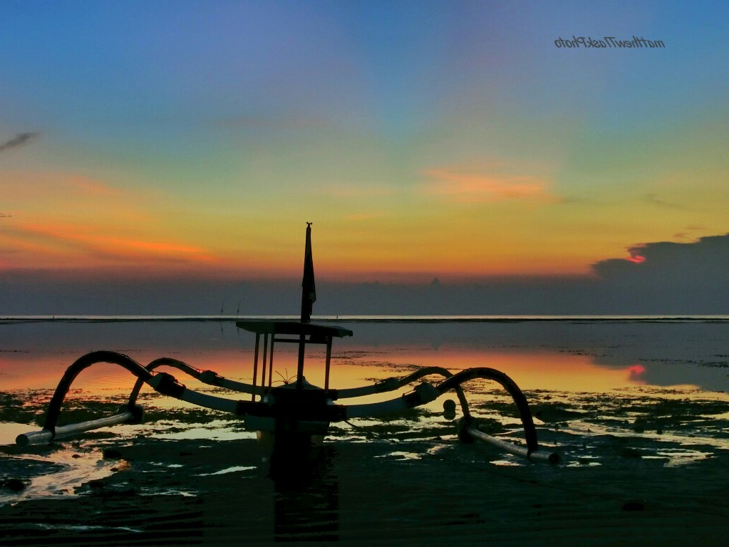 CASIO EX-100 sample photo. Bali fishing boat photography
