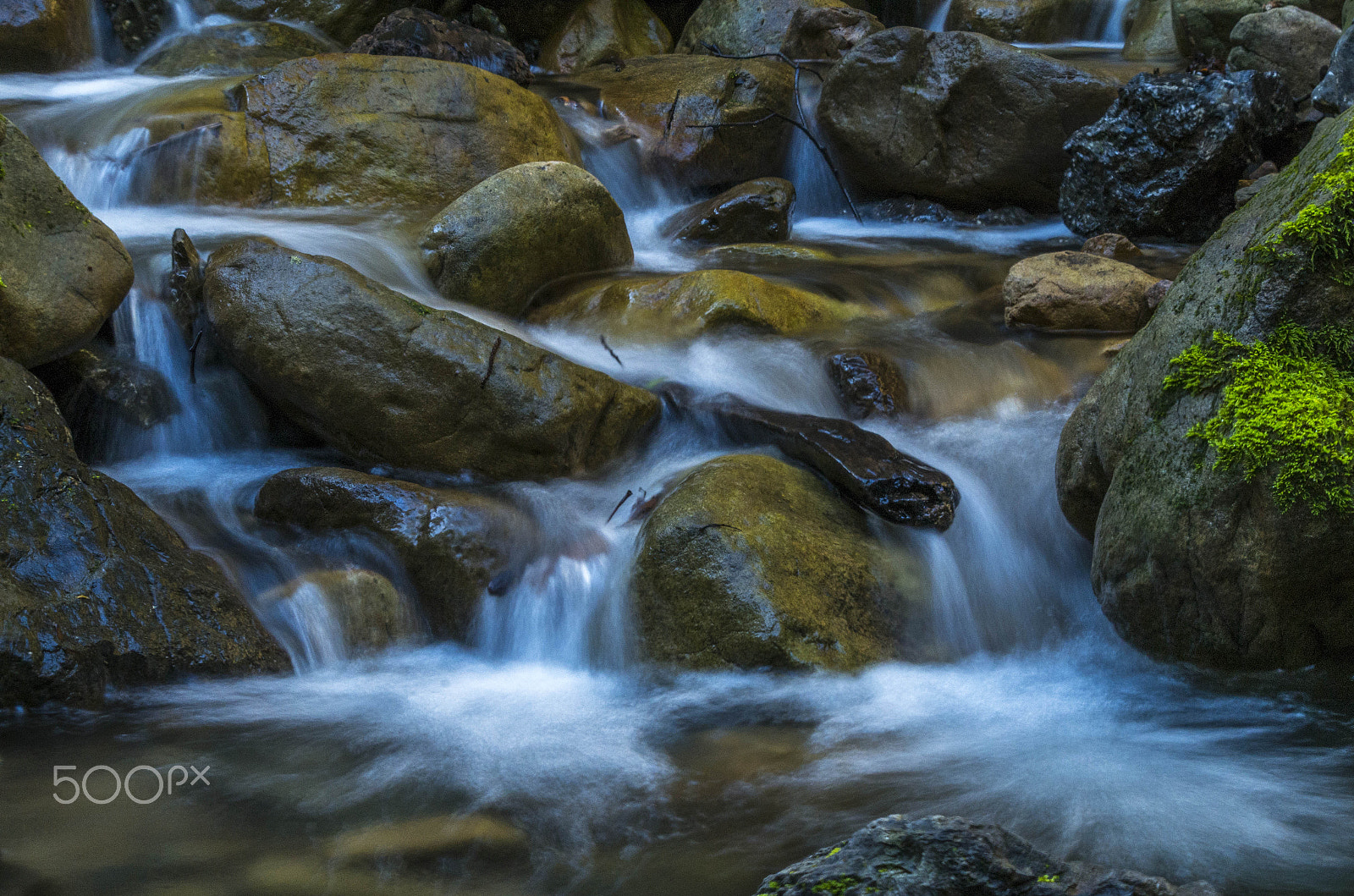HD Pentax DA 55-300mm F4.0-5.8 ED WR sample photo. Mini falls photography