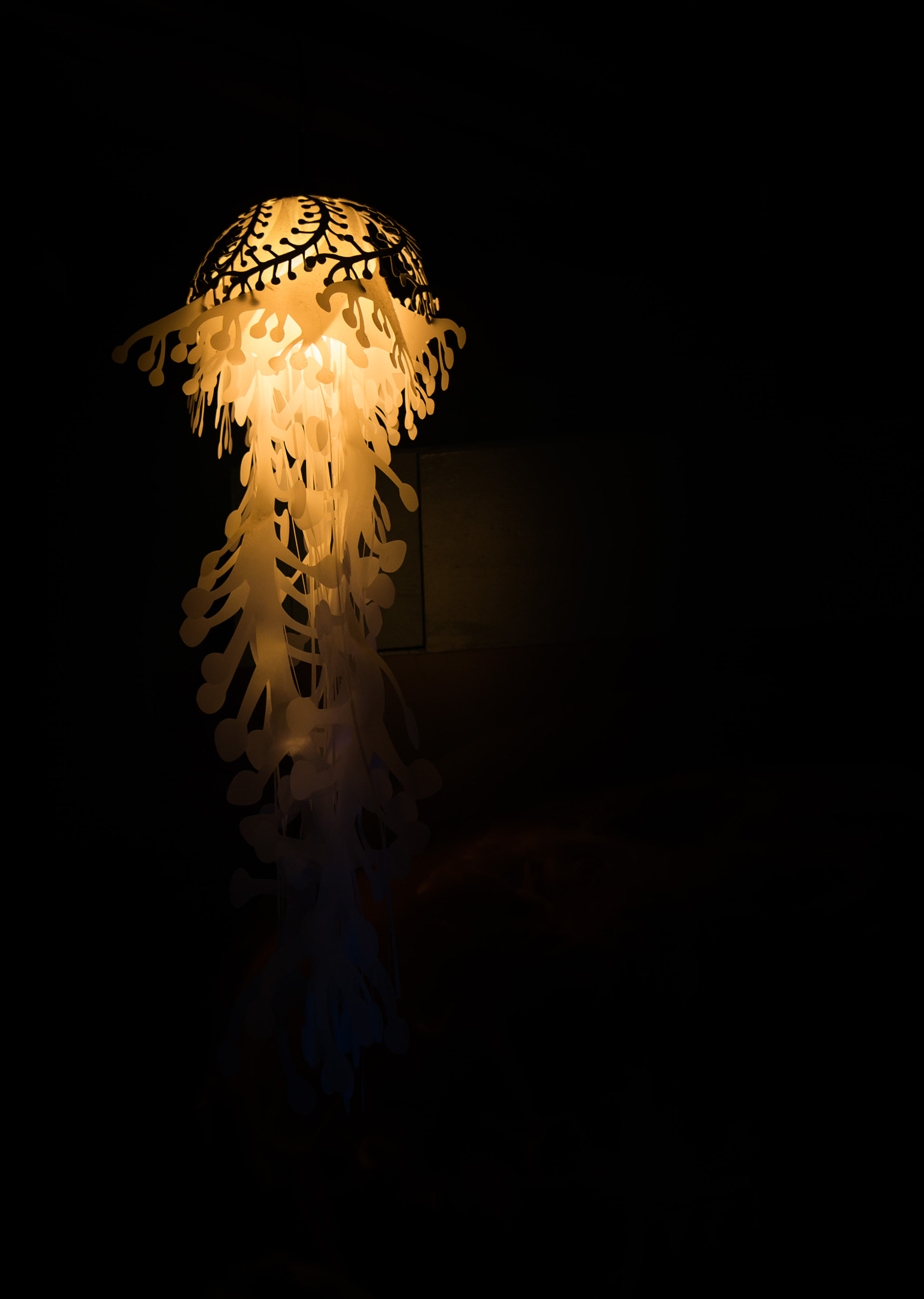 Panasonic Lumix G 42.5mm F1.7 ASPH Power OIS sample photo. Jellyfish paper sculpture photography