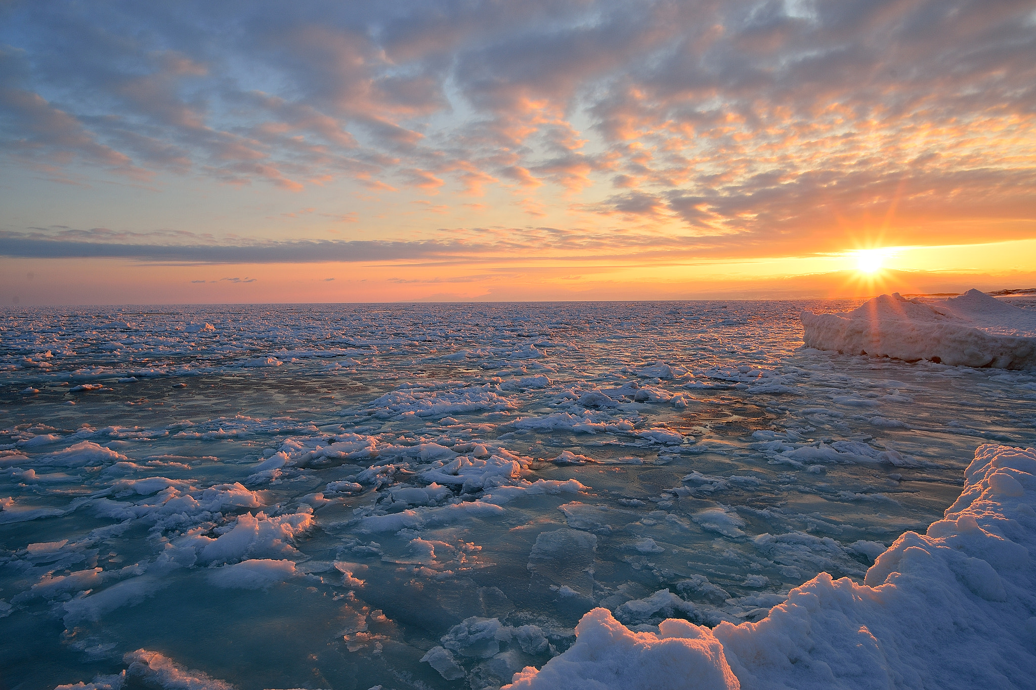 Nikon Df + Nikon AF-S Nikkor 20mm F1.8G ED sample photo. Drift ice photography