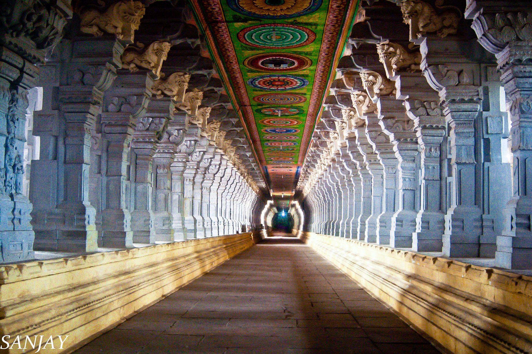 World s Longest Temple Corridor Rameshwaram By Sanjay Padmanabhan 500px