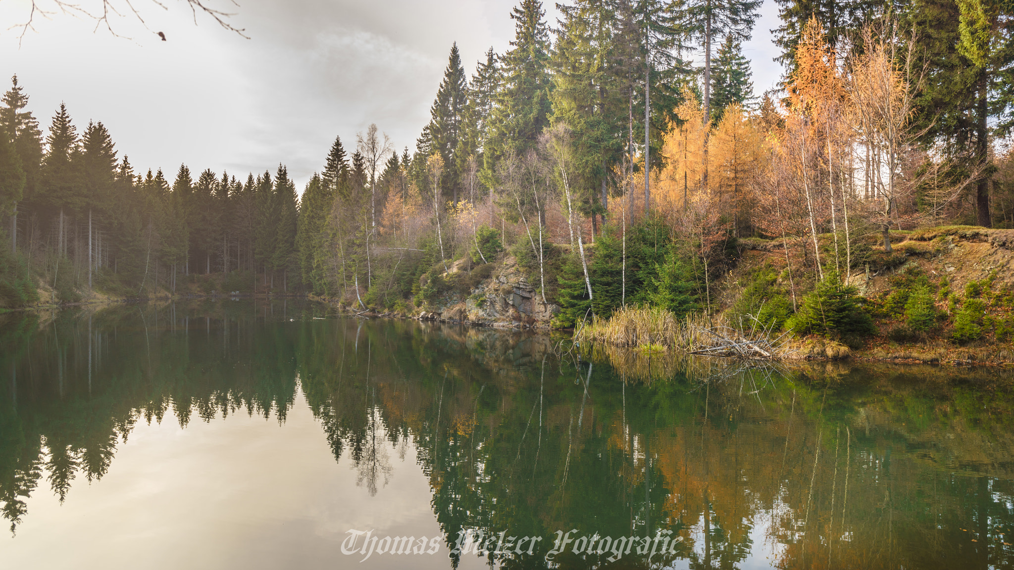 24-70mm F4 OSS sample photo. Ore mountains views photography