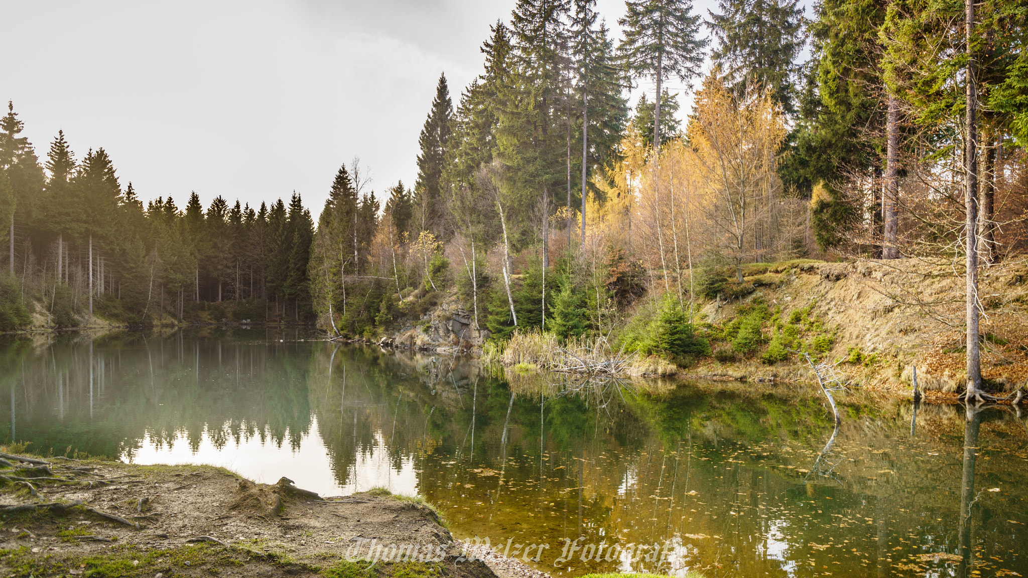 24-70mm F4 OSS sample photo. Ore mountains views photography