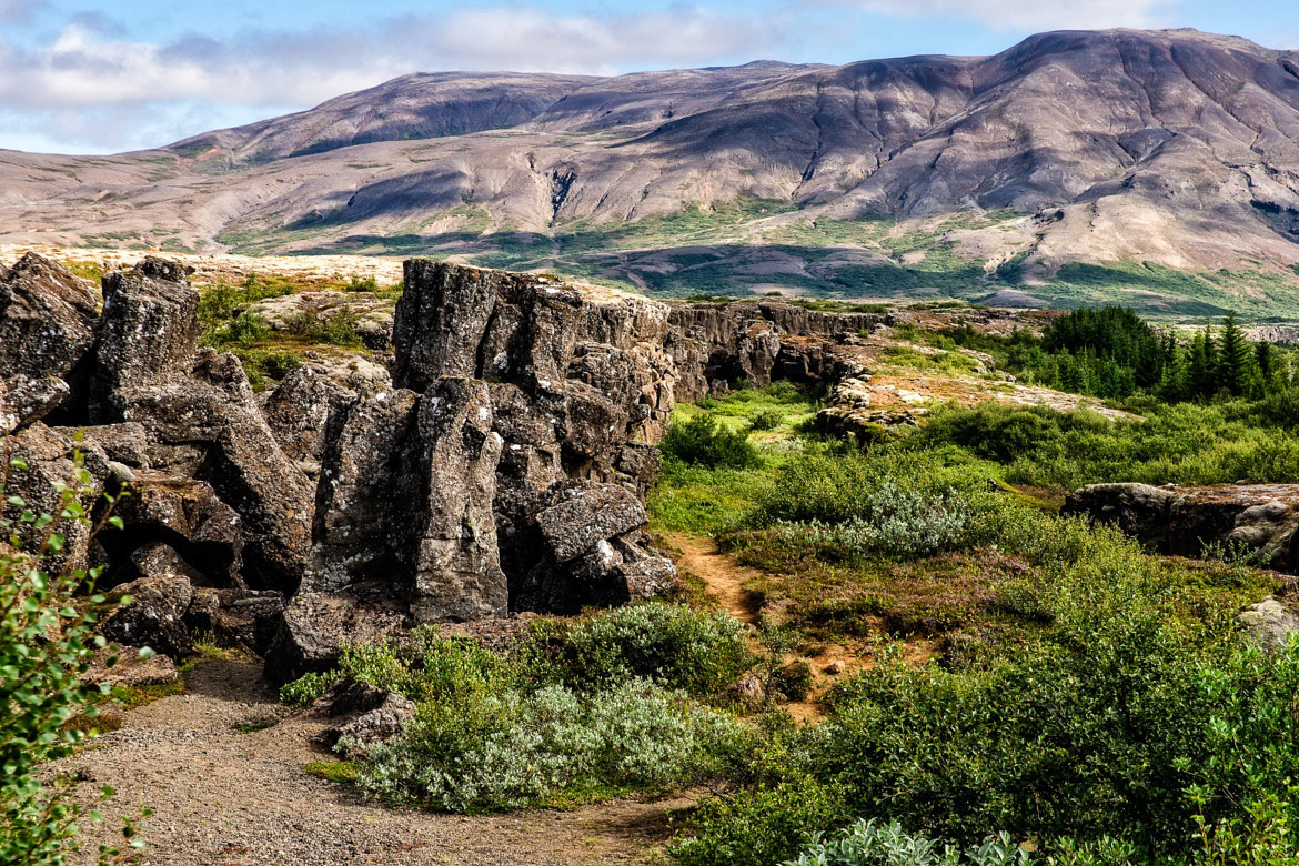 Sony Alpha DSLR-A850 + 24-70mm F2.8 sample photo. Iceland rocks 1 photography