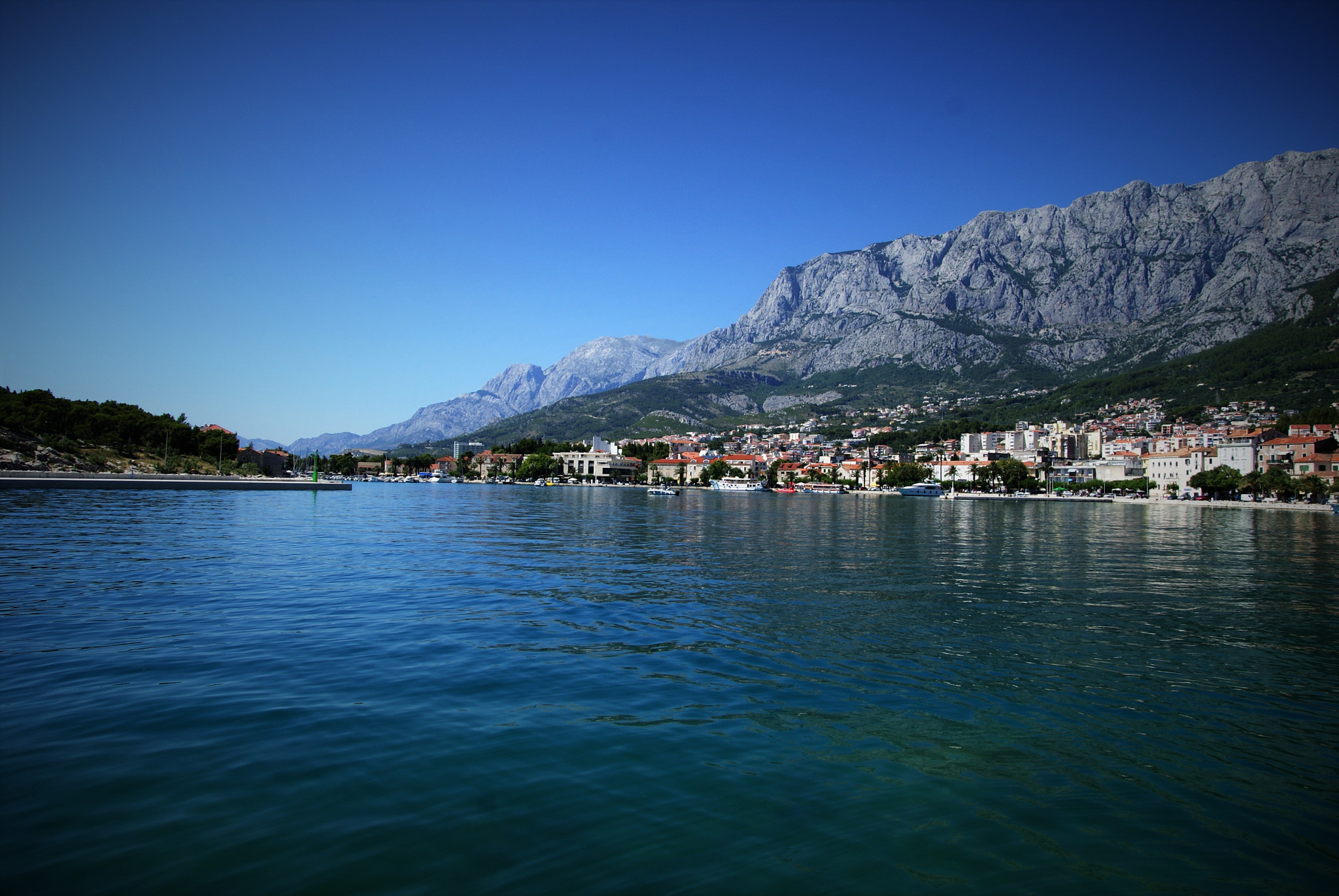 Sony Alpha DSLR-A300 sample photo. Makarska's overview photography