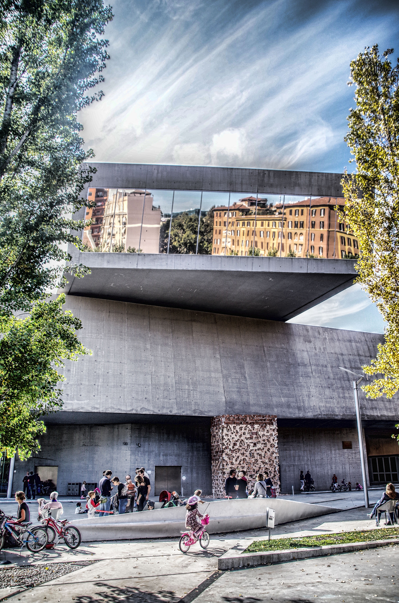 Pentax K-50 + Sigma sample photo. Maxxii museum rome photography