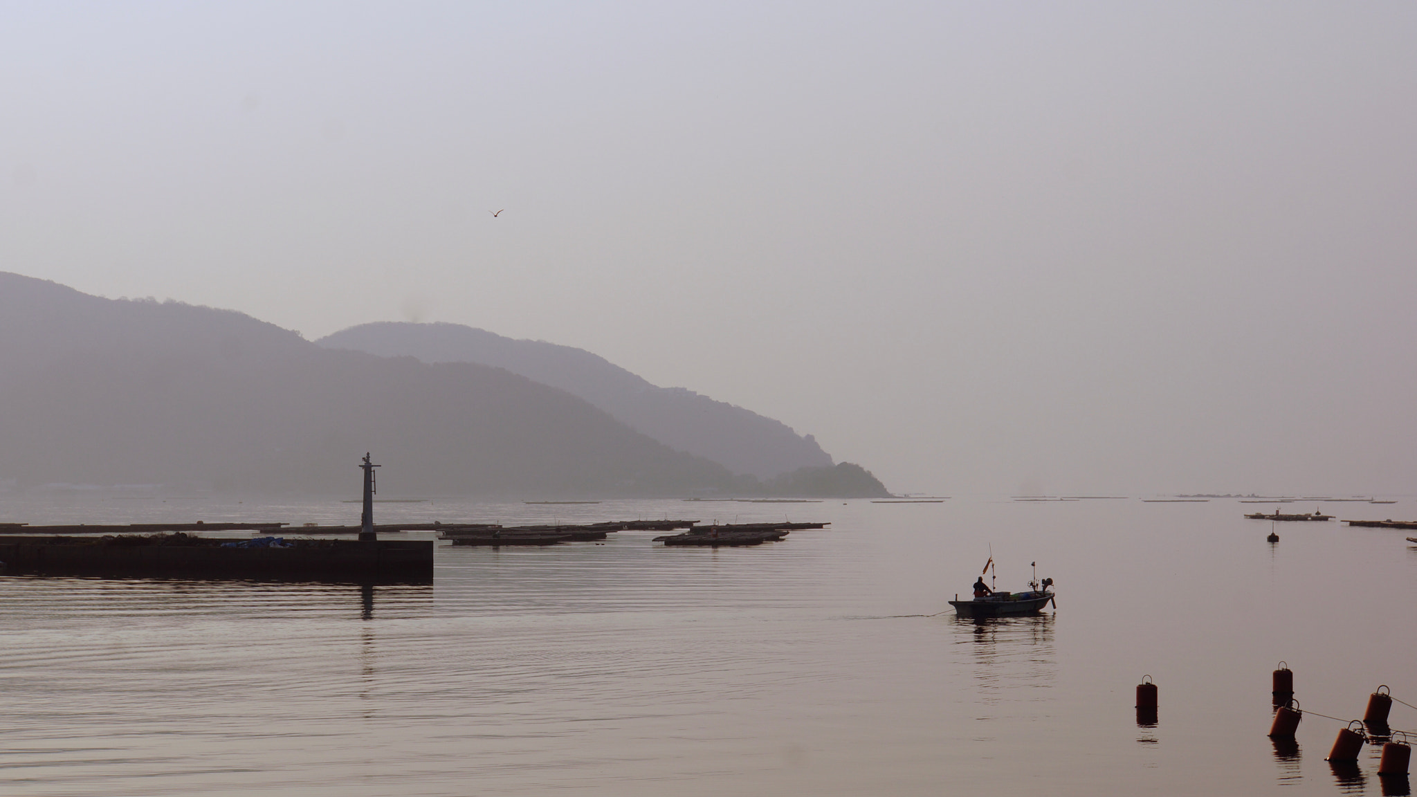 Sony FE 28-70mm F3.5-5.6 OSS sample photo. Fishing the oyster beds photography
