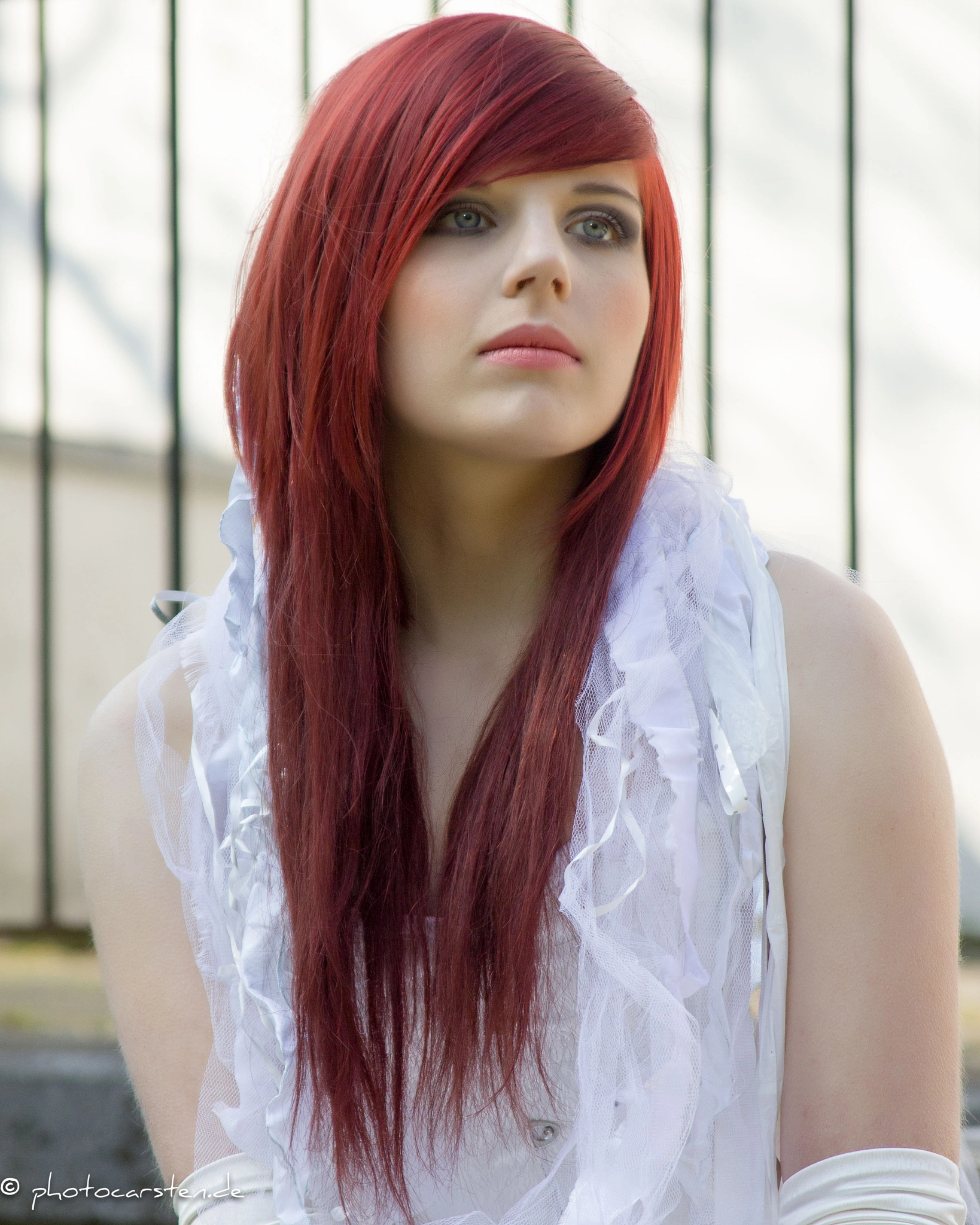 Canon EF 28-105mm f/3.5-4.5 USM sample photo. Red haired beauty photography