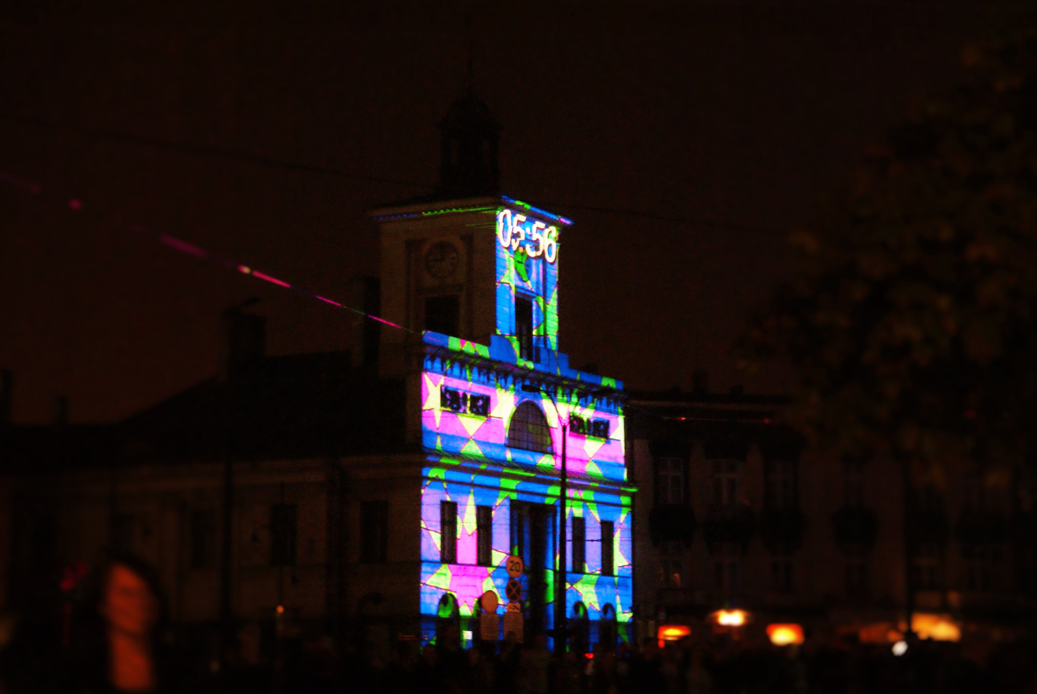 Sony Alpha DSLR-A300 sample photo. Light move festival lodz photography
