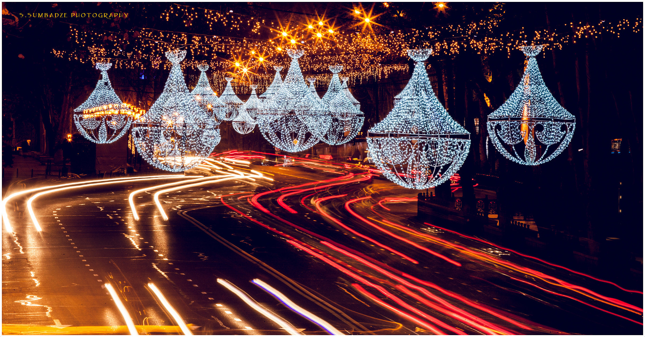 Canon EOS-1Ds Mark III sample photo. Night tbilisi photography