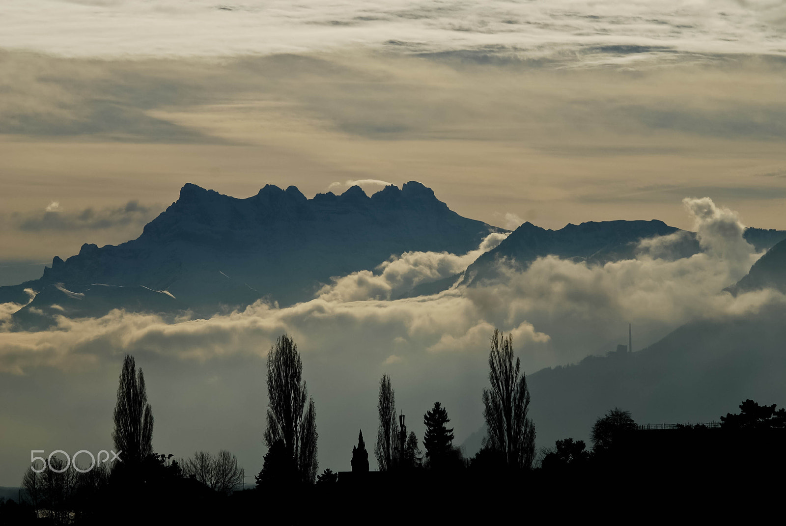 Nikon D80 + AF Micro-Nikkor 105mm f/2.8 sample photo. Dents du midi suisse photography