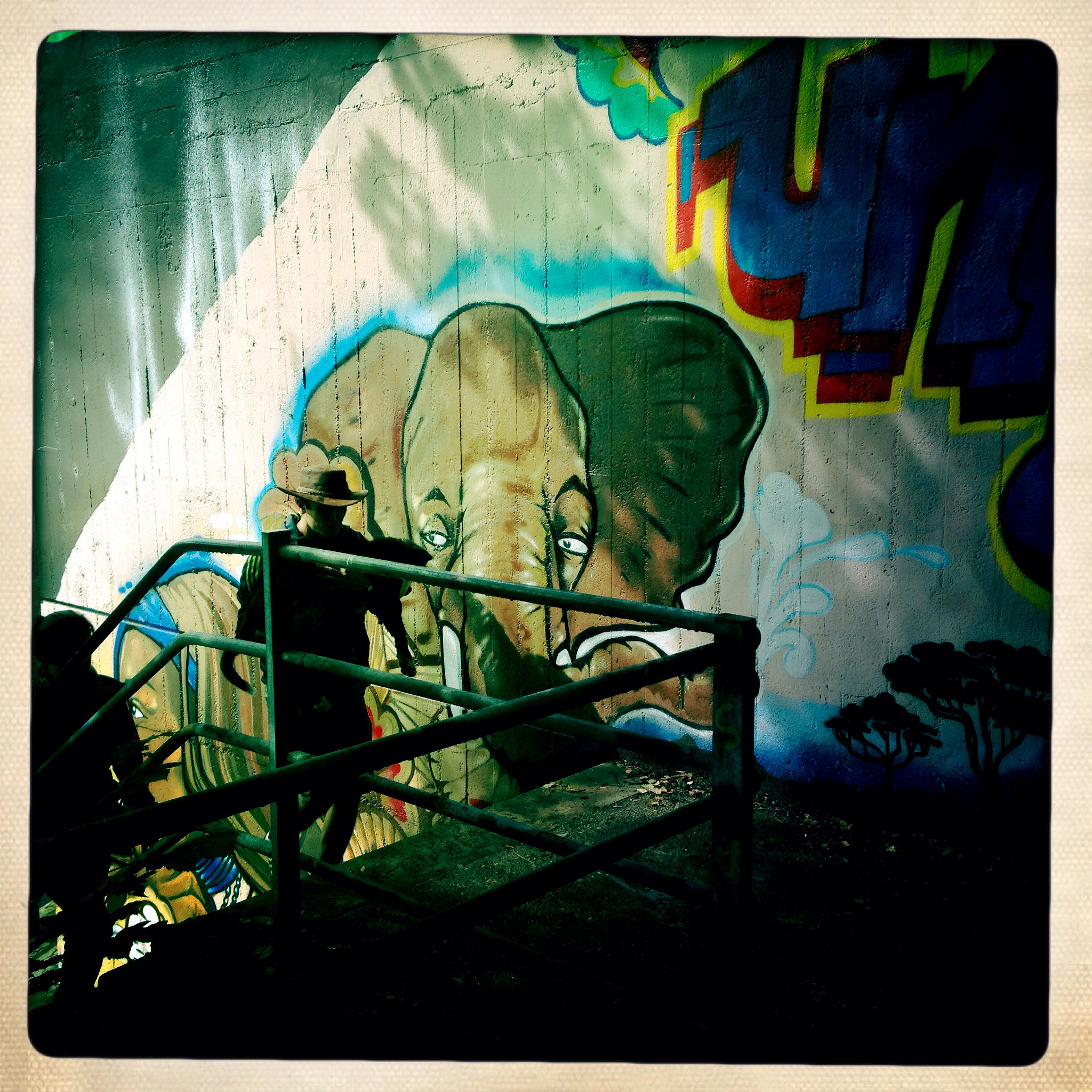 Hipstamatic 280 sample photo. Urban jungle photography