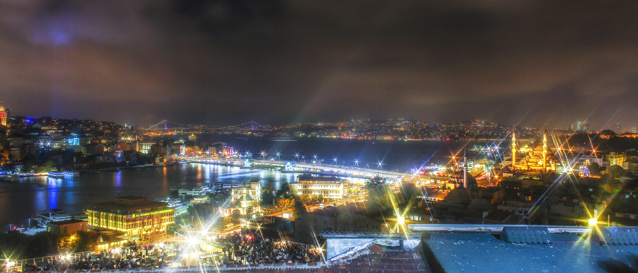 Canon EF-S 18-55mm F3.5-5.6 sample photo. Night lights photography