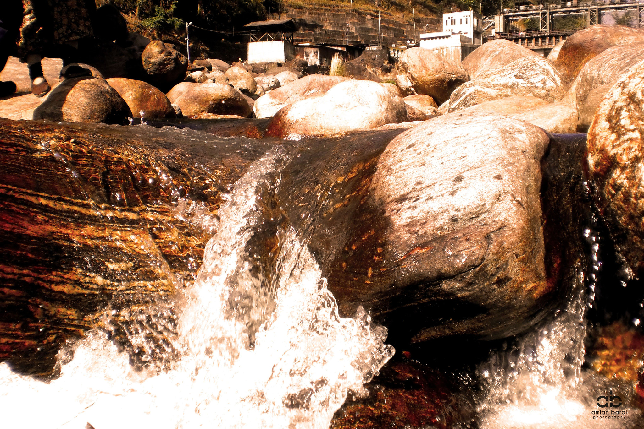 Olympus T105,T100,X36 sample photo. The stream... photography